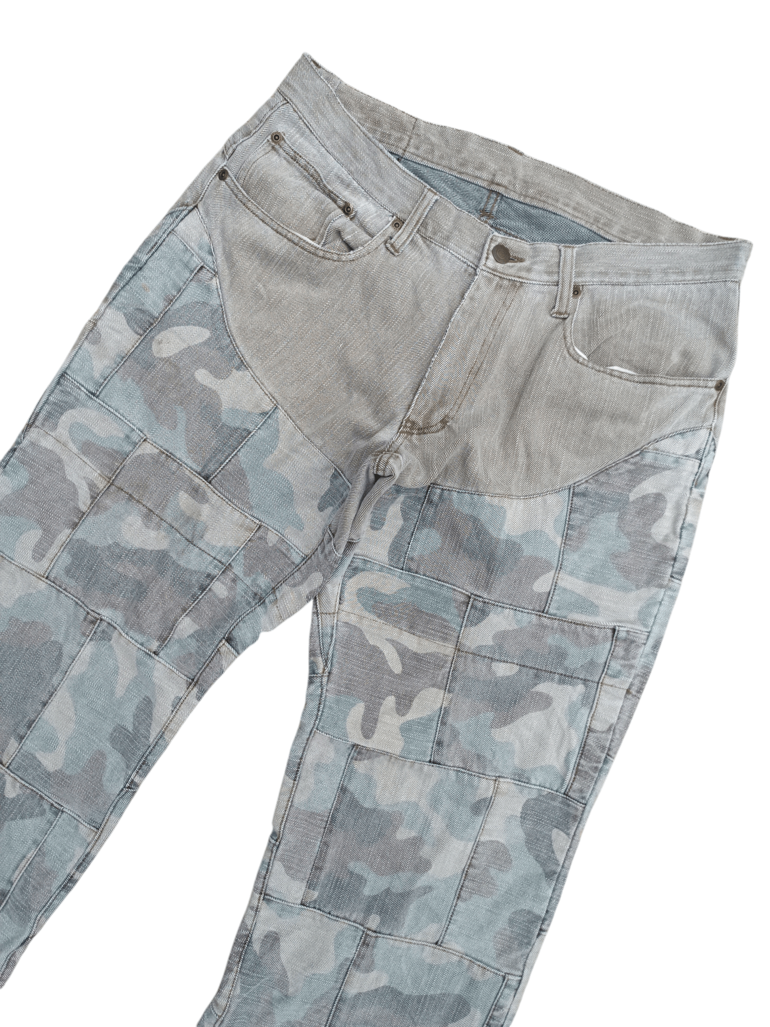 Japanese Brand Vintage Monsieur Nicole Japan Camo Pacth Rare Design Pant Size US 32 / EU 48 - 5 Thumbnail