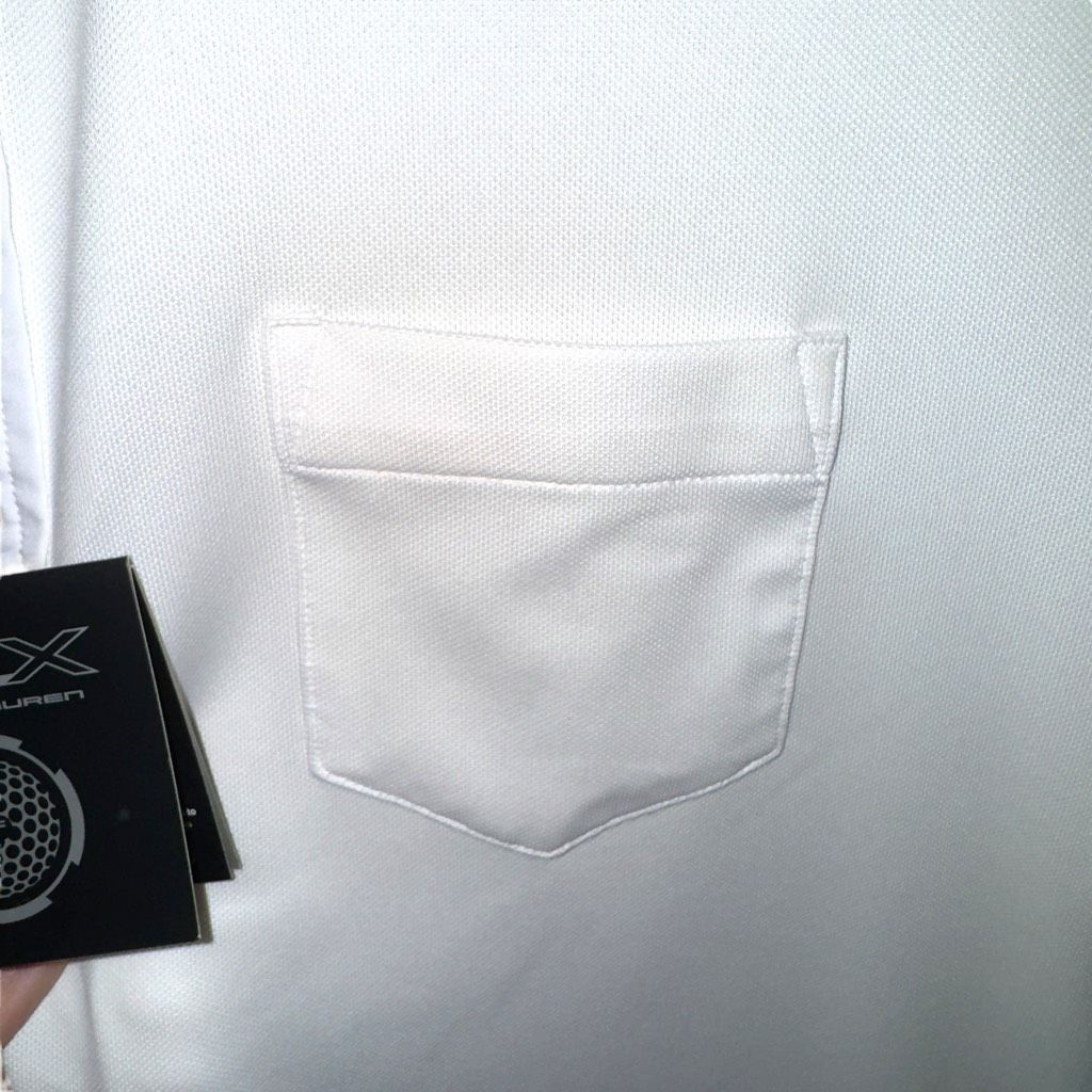RLX Ralph Lauren NWT Polo Ralph Lauren RLX White Performance Golf Polo Shirt Size US XL / EU 56 / 4 - 3 Thumbnail