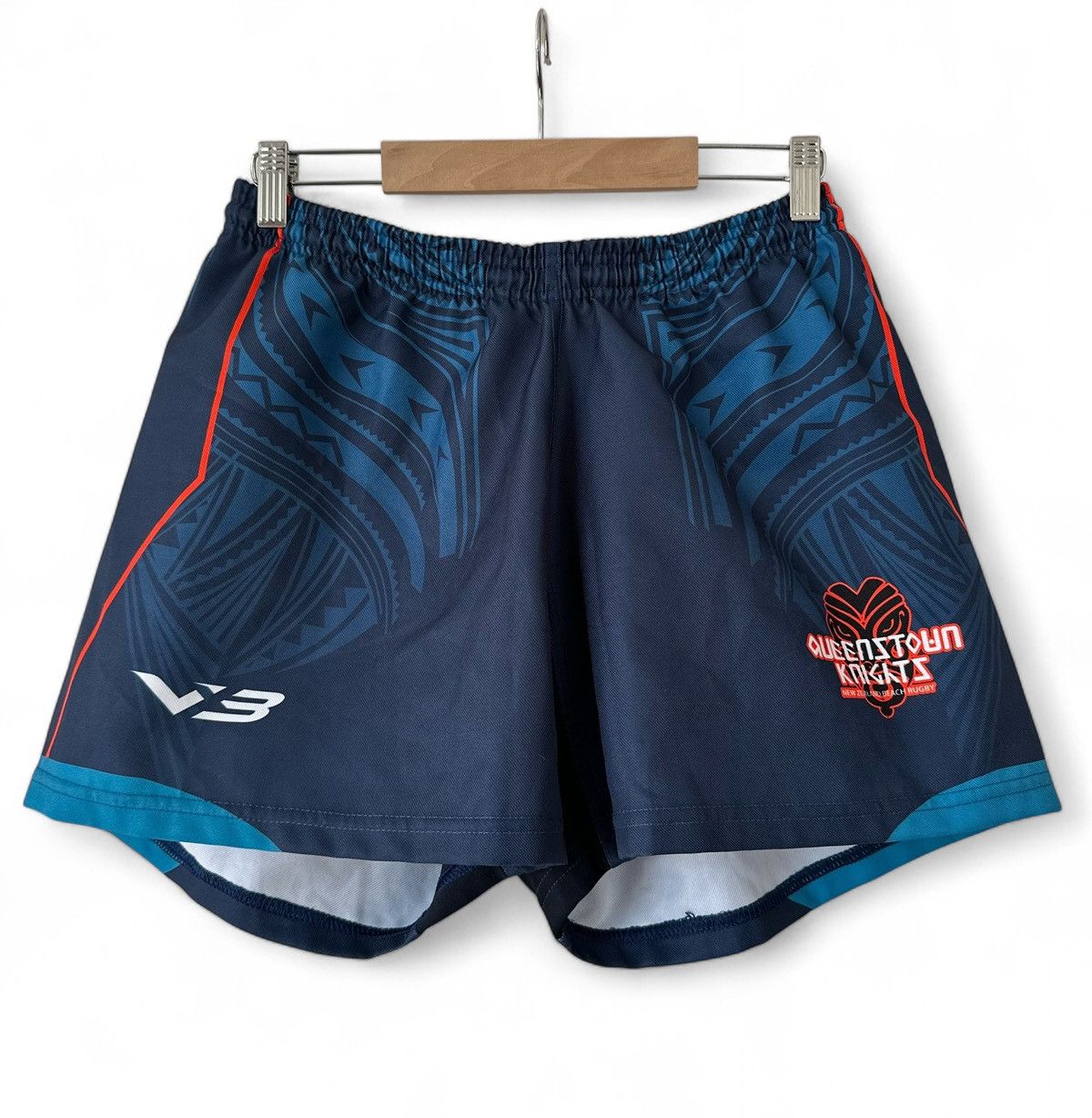 Vintage Queenstown Knights New Zealand World Beach Rugby V3 Shorts M Size US 32 / EU 48 - 1 Thumbnail