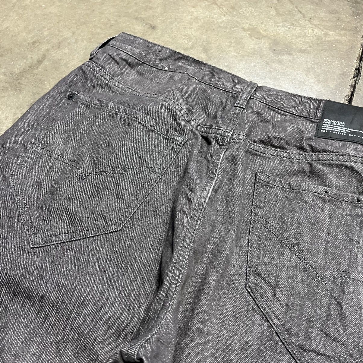 Rocawear Vintage Y2K Rocawear Baggy Denim Jean Shorts Skater Grunge Size US 38 / EU 54 - 3 Thumbnail