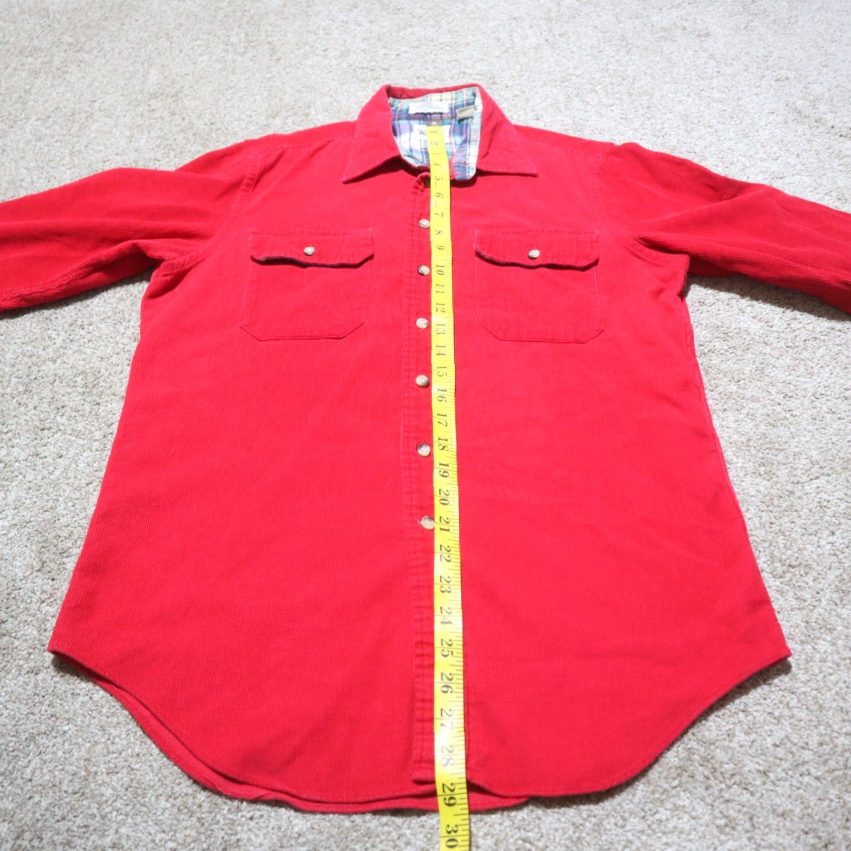 Vintage VINTAGE Woolrich Red Flannel Shirt Adult Men Size M Casual Winter Cotton 90s Americana Size US M / EU 48-50 / 2 - 7 Thumbnail