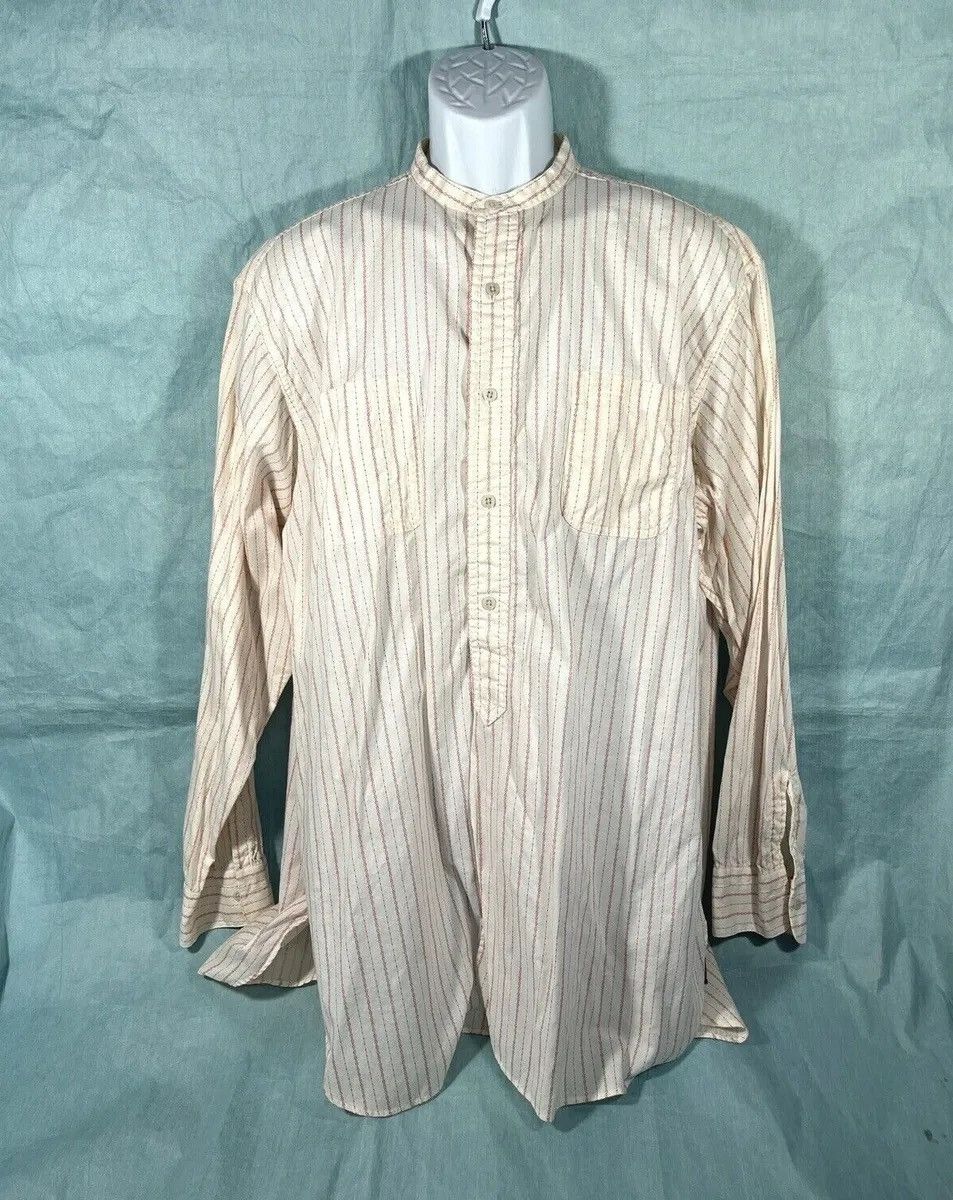 Vintage Ralph Lauren Double RRL Mandarin Tunic Button Shirt