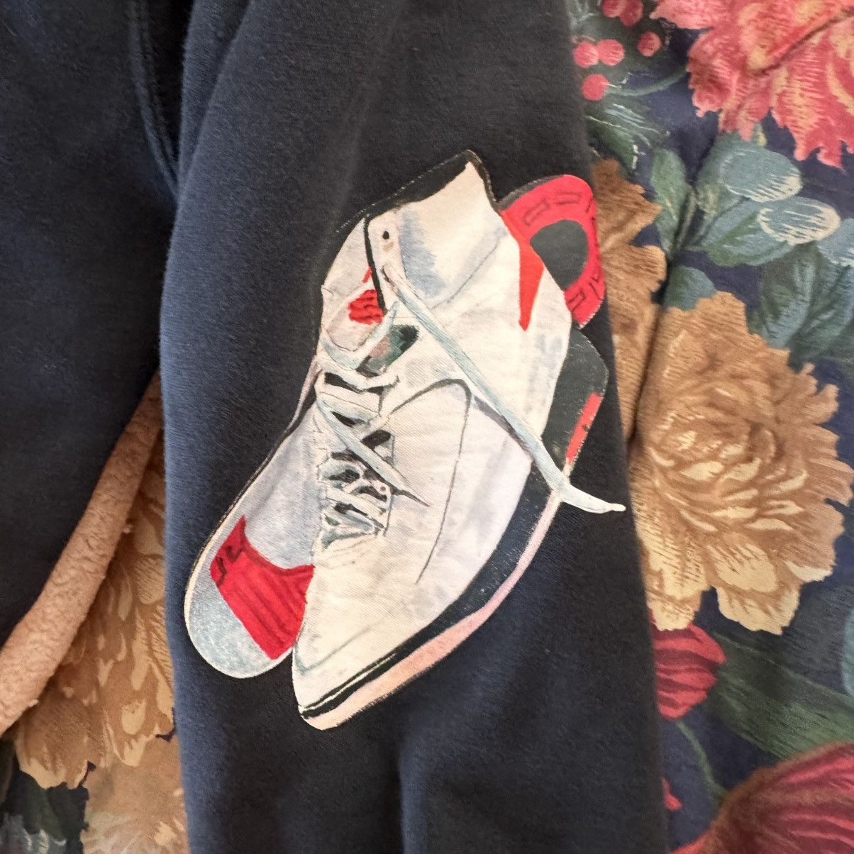 Jordan Brand nike jordan brand black graphic hoodie Size US M / EU 48-50 / 2 - 3 Thumbnail