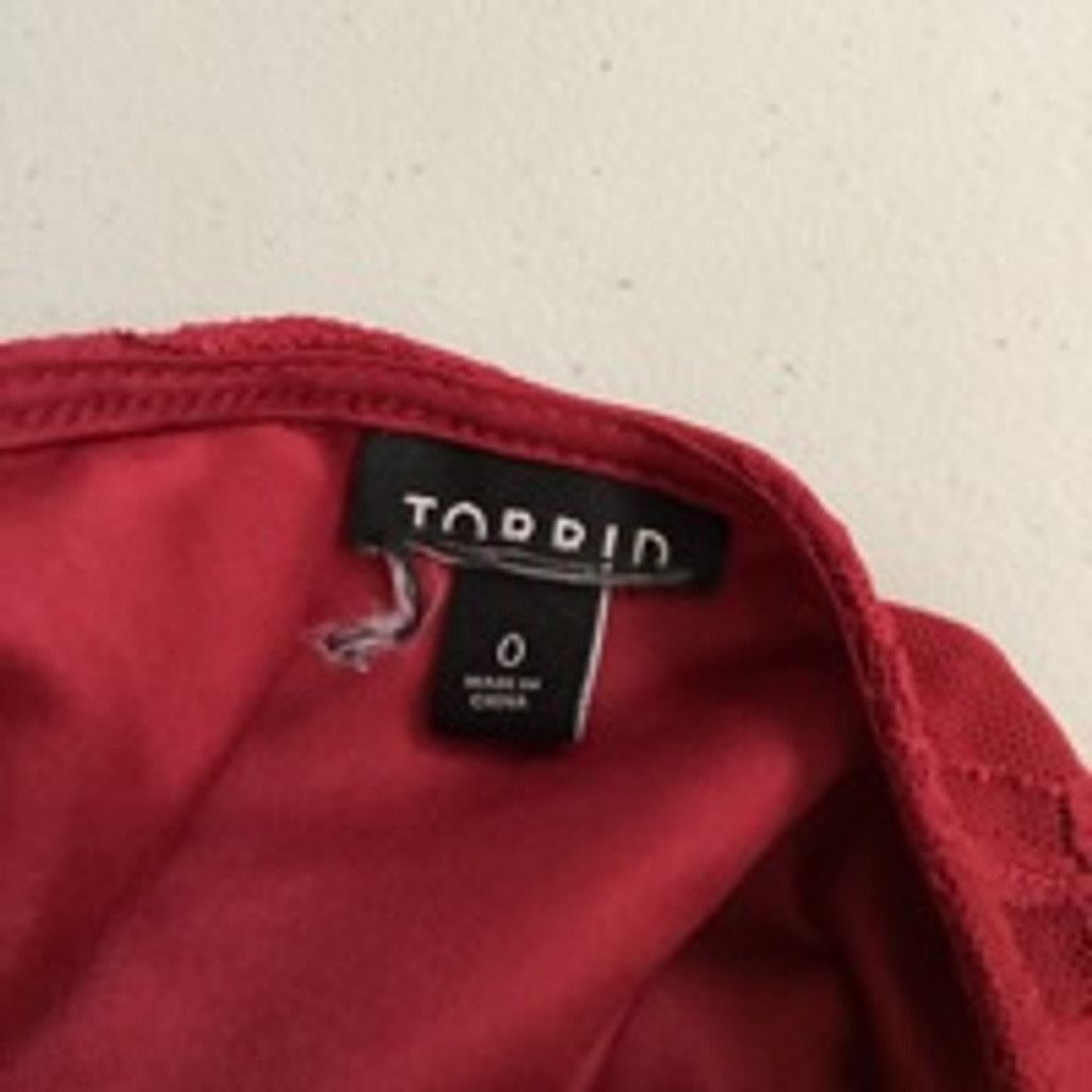 Torrid Torrid Burgundy Dress Size XS / US 0-2 / IT 36-38 - 7 Thumbnail