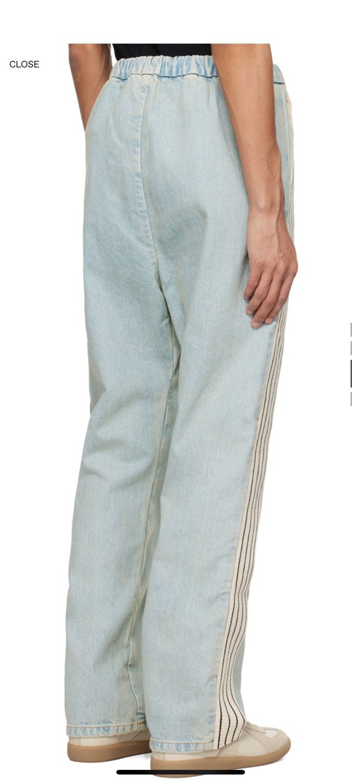 Fear of God FEAR OF GOD BLUE STRIPED FORUM PANTS 8TH COLLECTION sz S Size US 31 - 3 Thumbnail