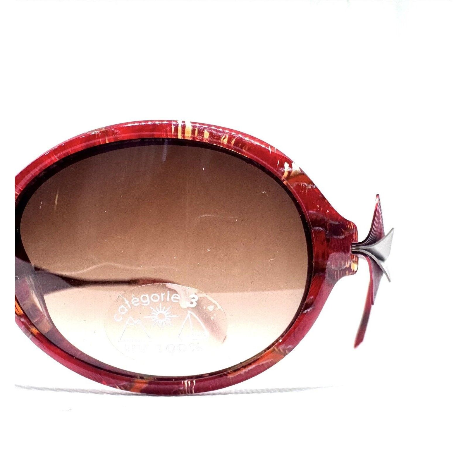 J.F. REY BOZ NEW DAY OVERSIZE OVAL 3292 60 19 128 SUNGLASSES RED Size ONE SIZE - 5 Thumbnail
