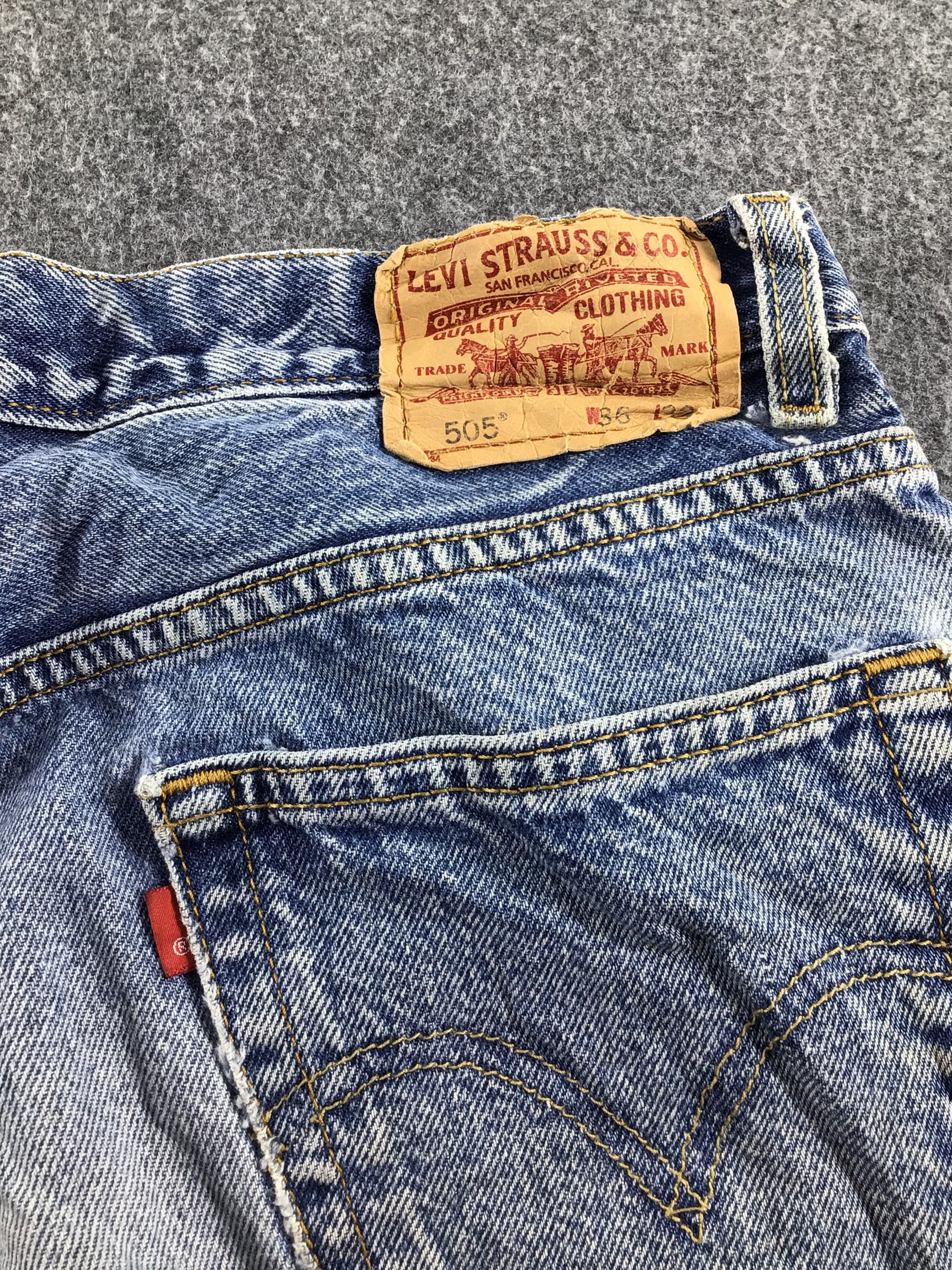 Levi's Vintage Levis 505 Jeans-J360 Size US 35 - 5 Thumbnail