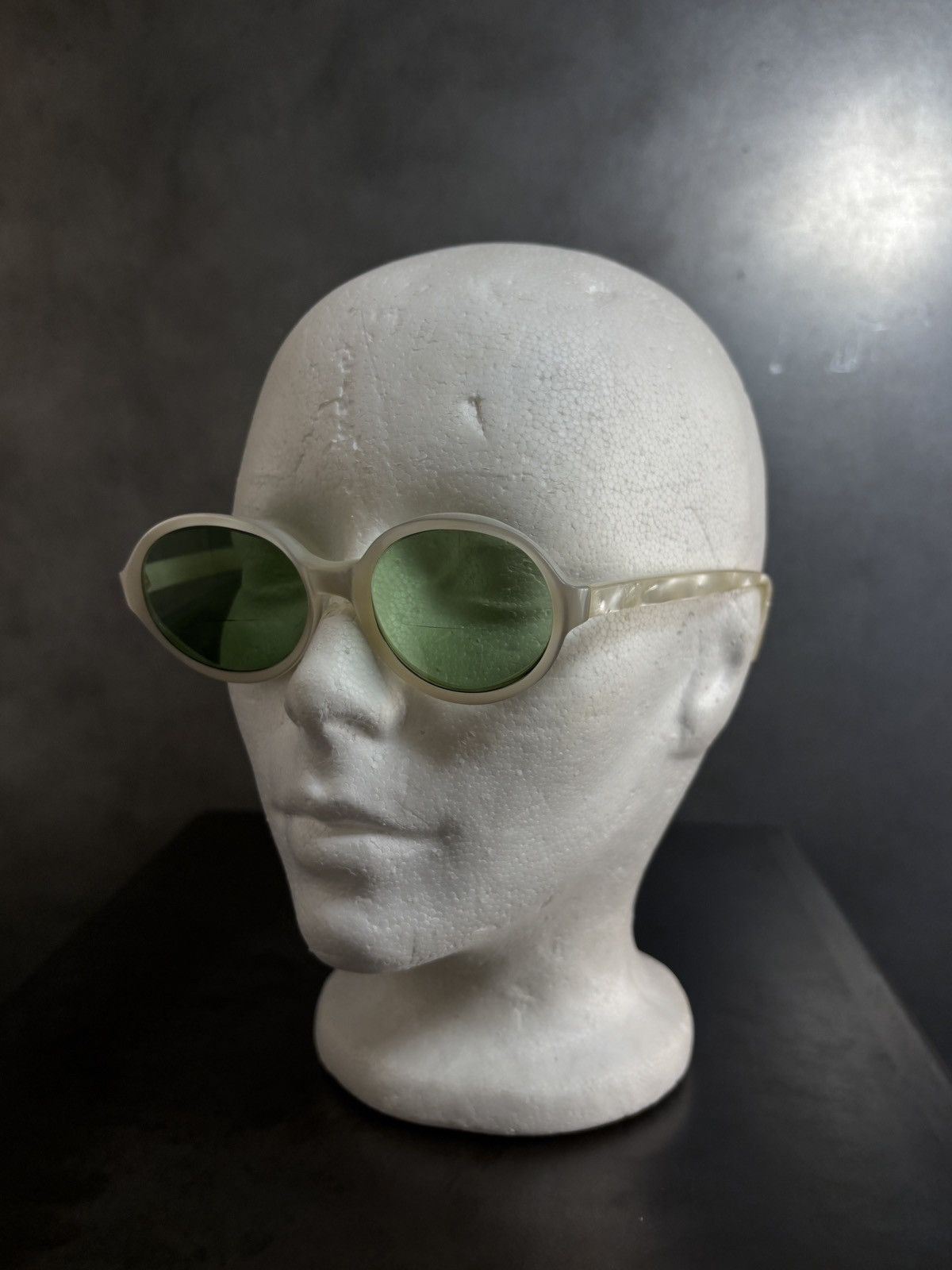 Vintage 1960s Sunglasses Frame True Vintage Selecta France Pearl 70s Size ONE SIZE - 4 Thumbnail