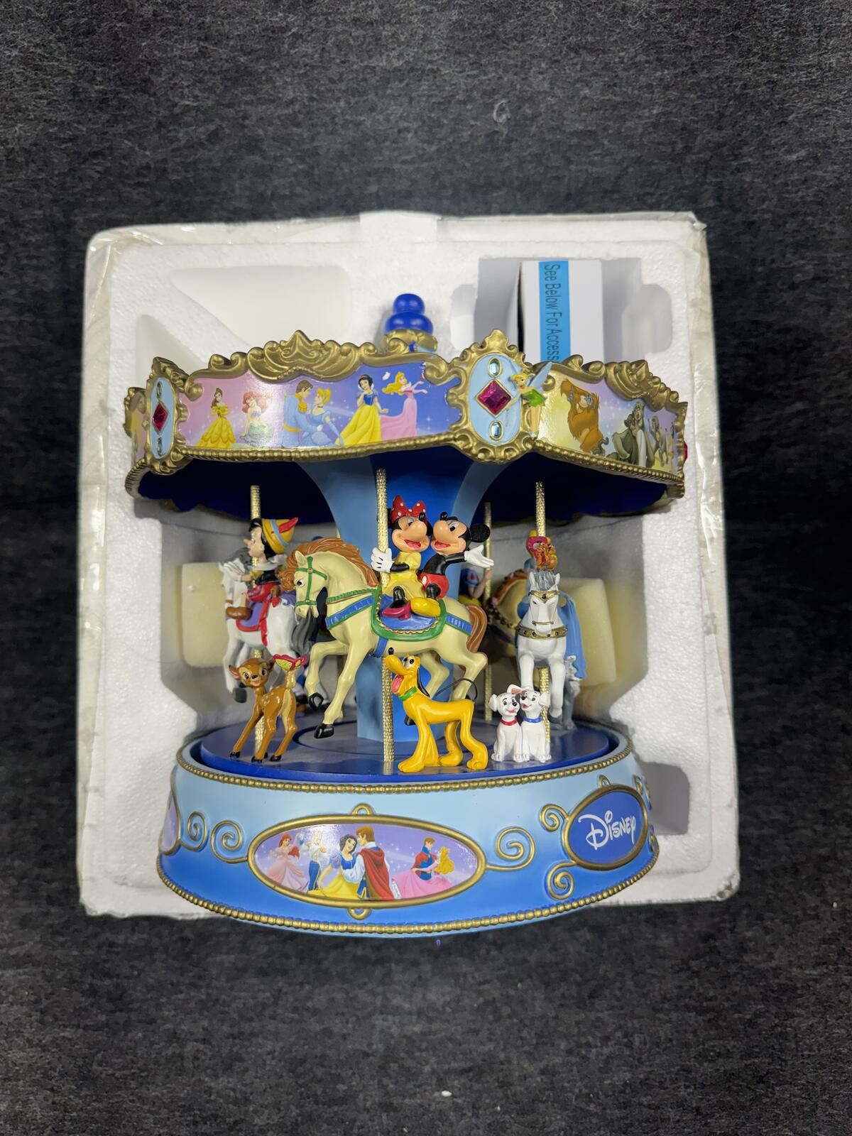 Disney Disney Carousel Bradford Exchange Limited Edition Rare NEW Size ONE SIZE - 6 Thumbnail