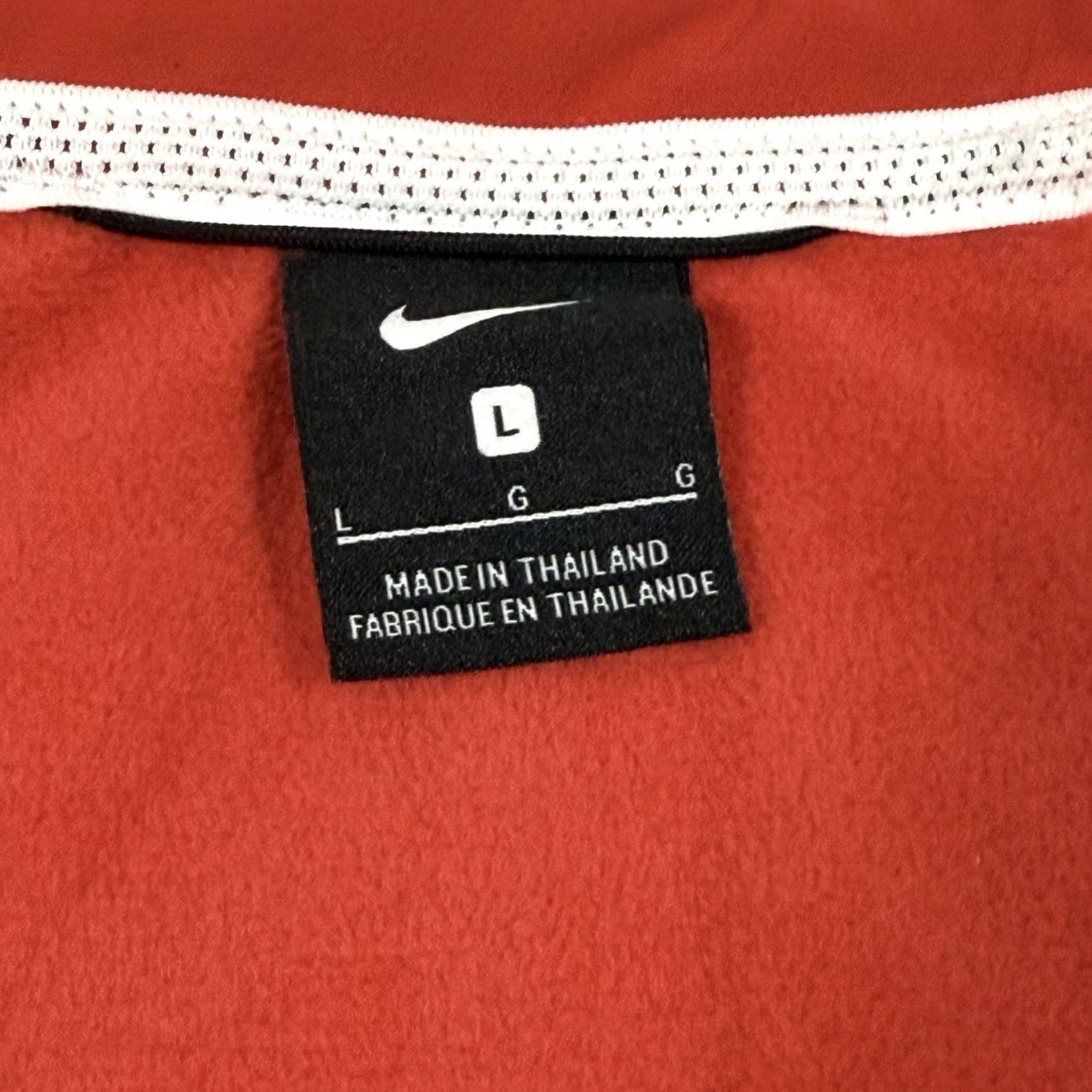 Nike Nike Therma Dri-Fit Athletic Jacket Full Zip Shirt Mens Large Red Size US L / EU 52-54 / 3 - 7 Thumbnail