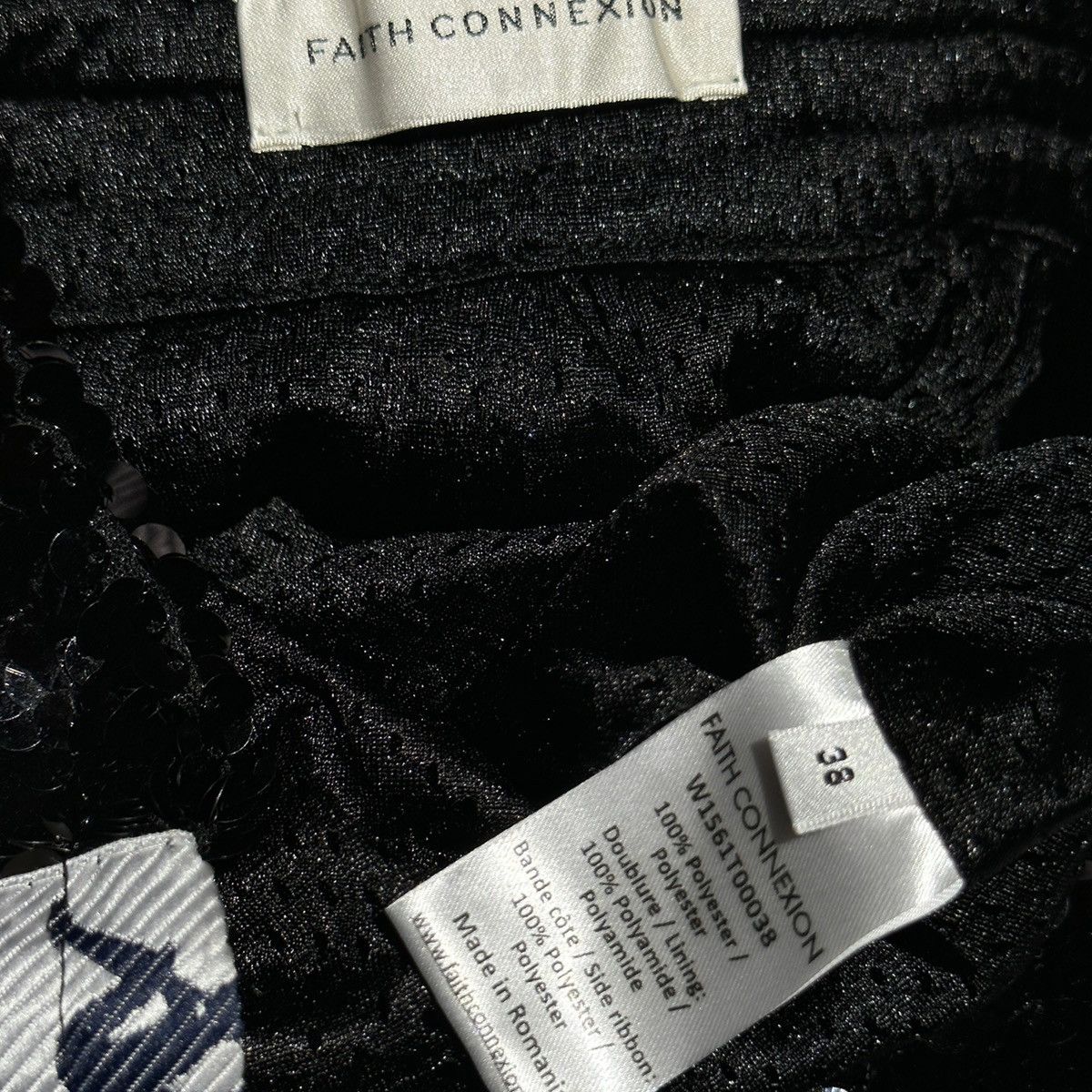 Faith Connexion $1,000 Sequin track pants Size US 32 / EU 48 - 3 Thumbnail