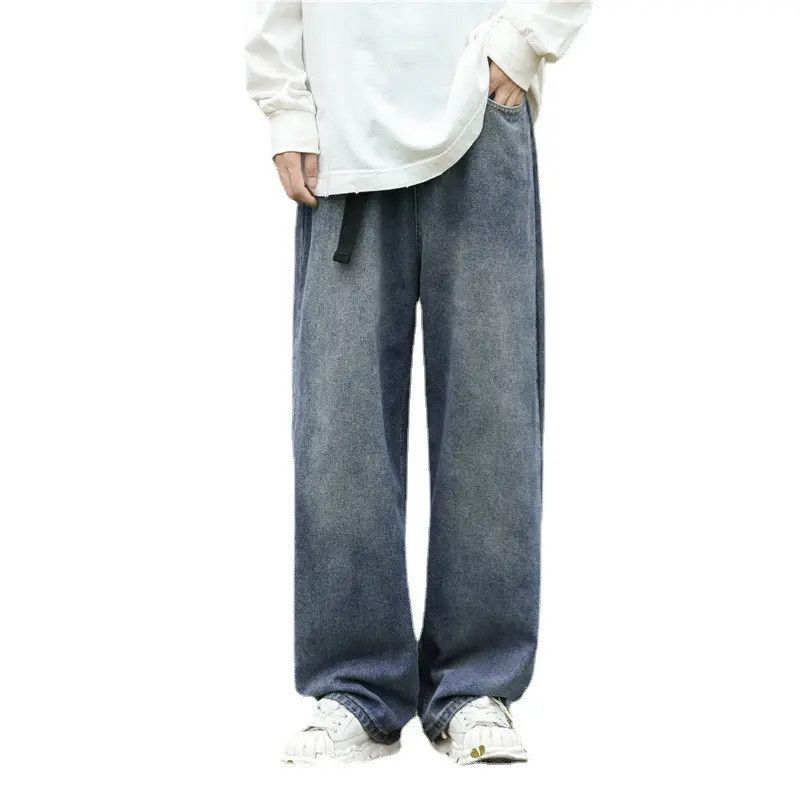 Japanese Brand × Jean Retro wide leg high street casual jeans Size US 32 / EU 48 - 4 Thumbnail