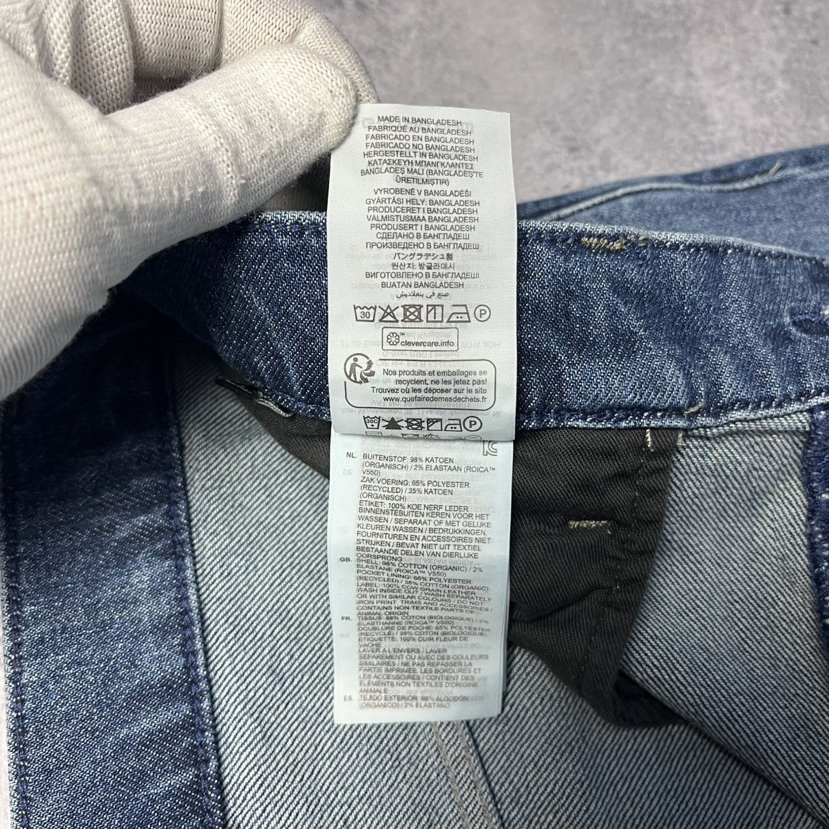 G-Star Vintage G-Star Raw Virjinya Slim Denim Blue Jeans Streetwear Size 28" / US 6 / IT 42 - 13 Thumbnail