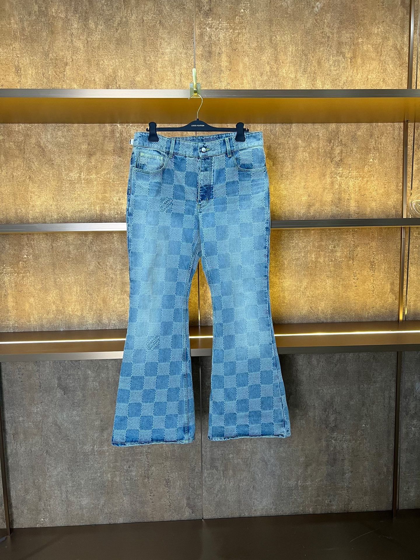 Louis Vuitton Louis Vuitton Pharrell Damier Flared Jeans Size US 36 / EU 52 - 1 Thumbnail
