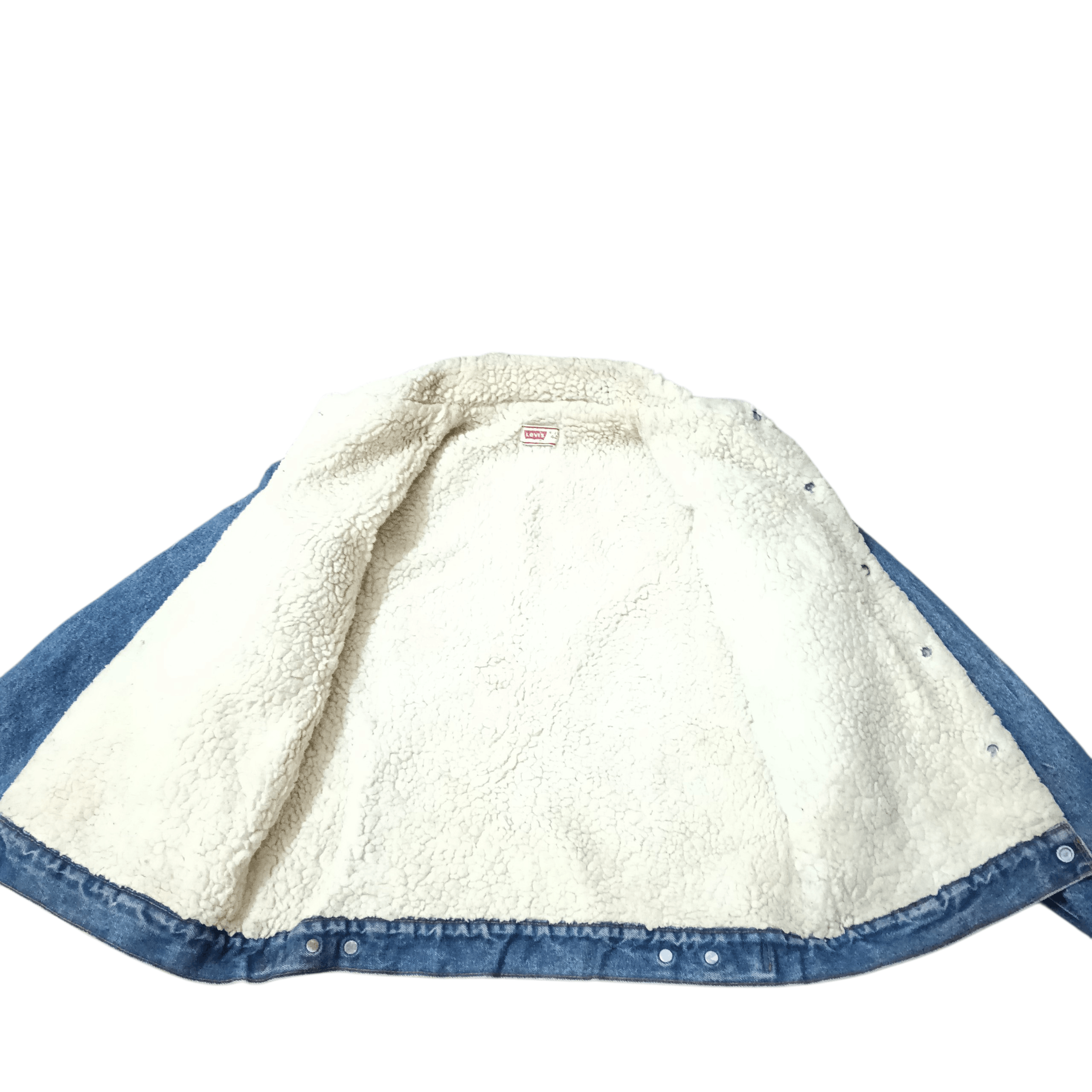 Levi's Vintage 70s Levis Trucker Sherpa Jacket Size US M / EU 48-50 / 2 - 5 Thumbnail