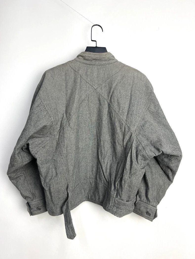 Issey Miyake Issey Miyake A short grey woven jacket Size M / US 6-8 / IT 42-44 - 3 Thumbnail