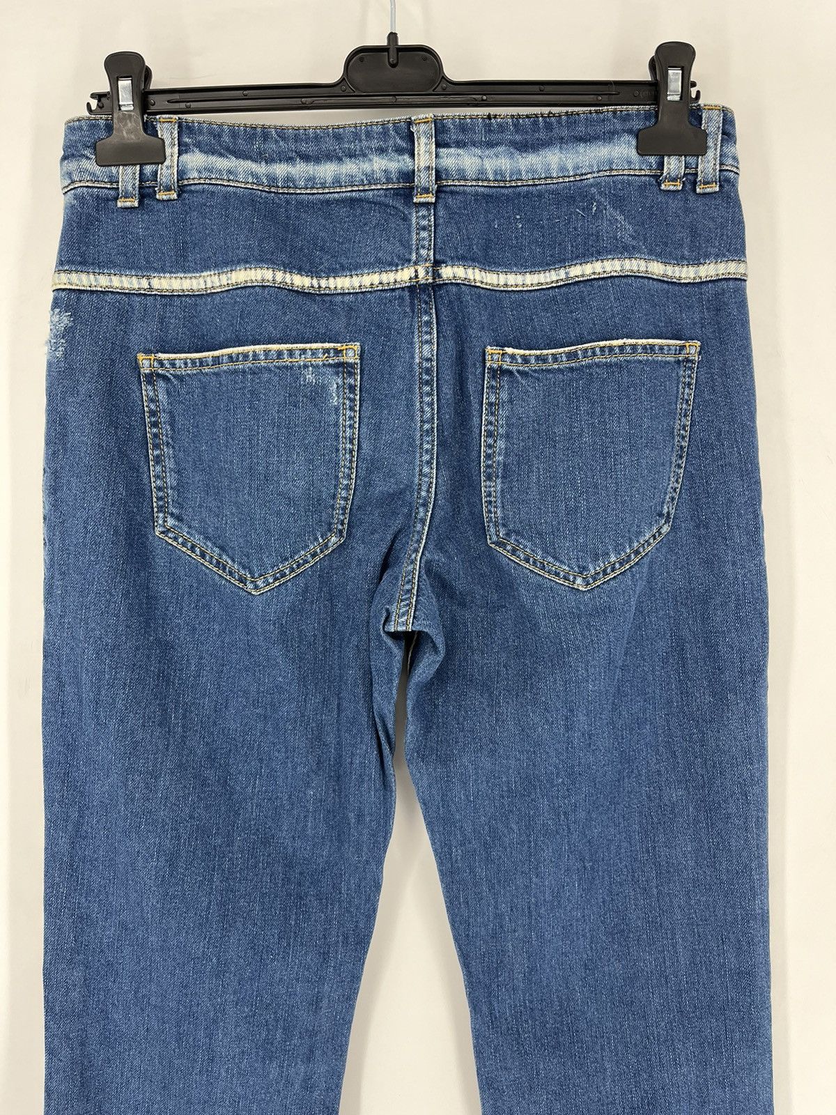 Just Cavalli × Roberto Cavalli Vintage JUST CAVALLI Luxury Retro Denim long jeans 29*43 Size US 29 - 8 Thumbnail
