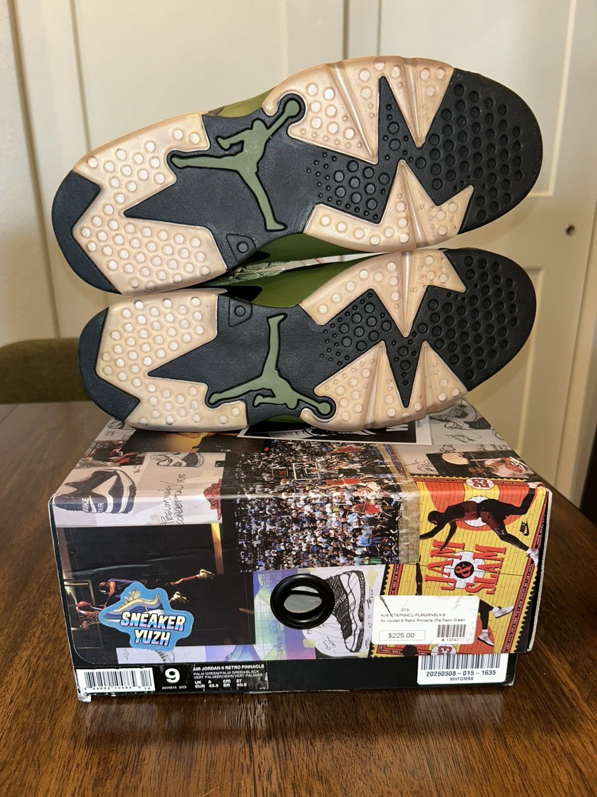 Jordan Brand × Nike Jordan 6 Pinnacle Flight Jacket Size 9 Deadstock AH4614-303 Size US 9 / EU 42 - 4 Thumbnail
