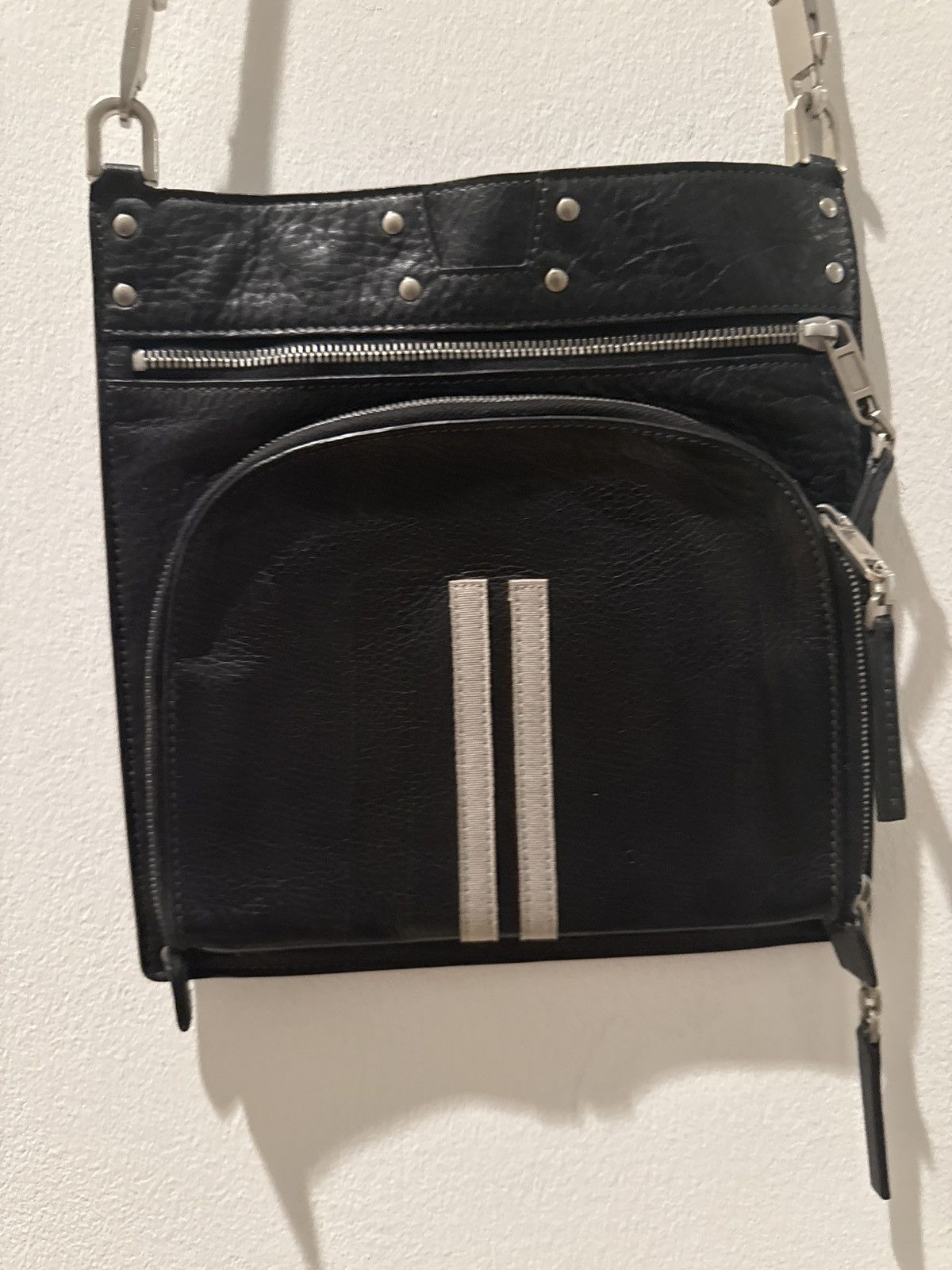 Rick owens small 8”x8” crossbody bag/pouch