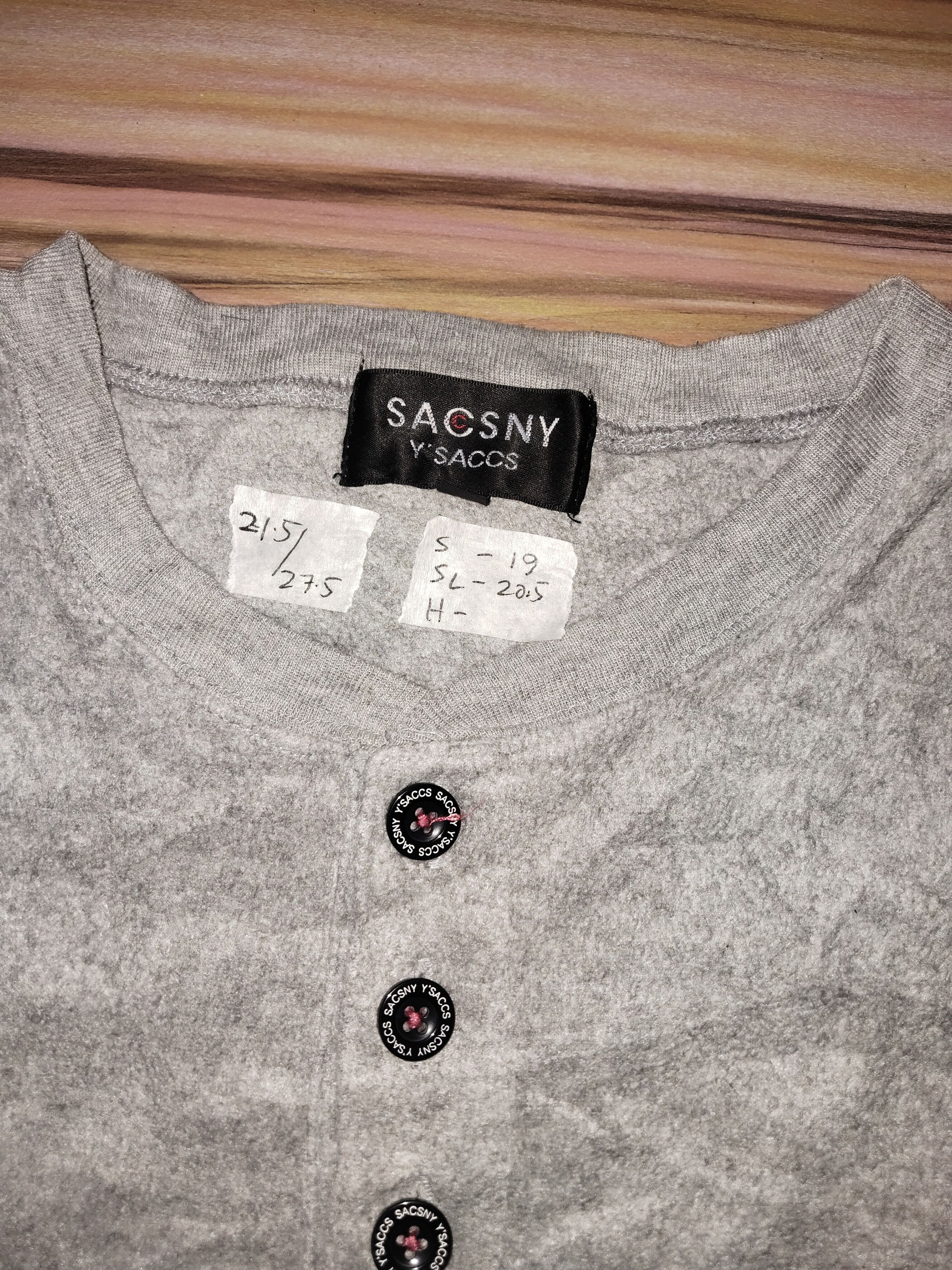 Yohji Yamamoto Y'SACCS SACSNY Fleece Long Sleeve Size US M / EU 48-50 / 2 - 3 Thumbnail