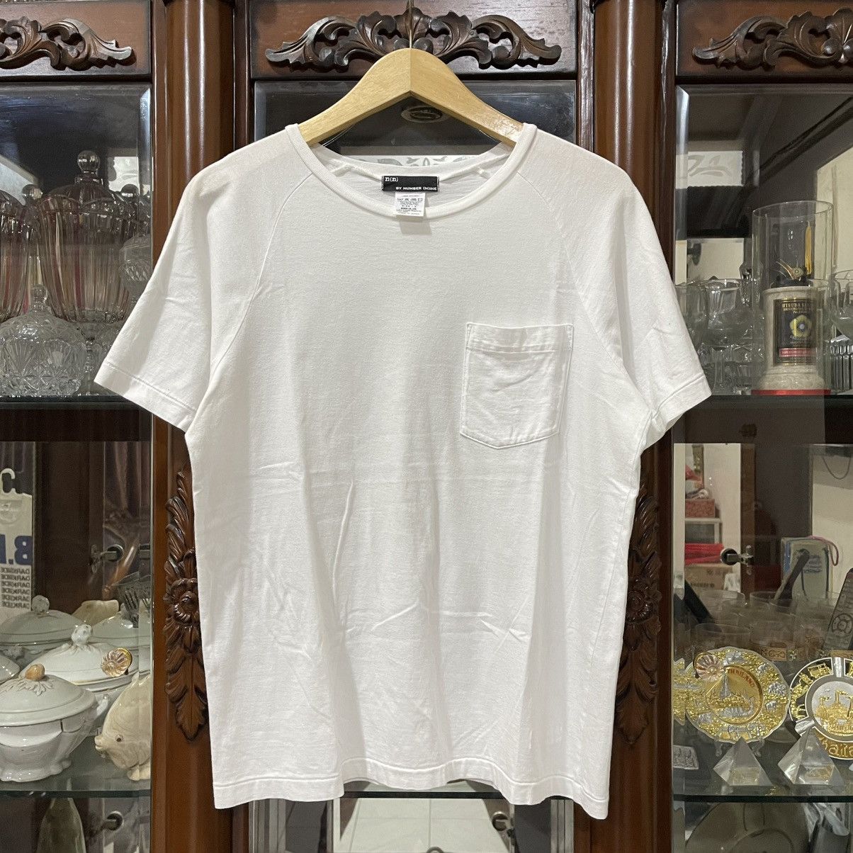Number (N)ine Number nine white pocket tee Size US M / EU 48-50 / 2 - 1 Thumbnail