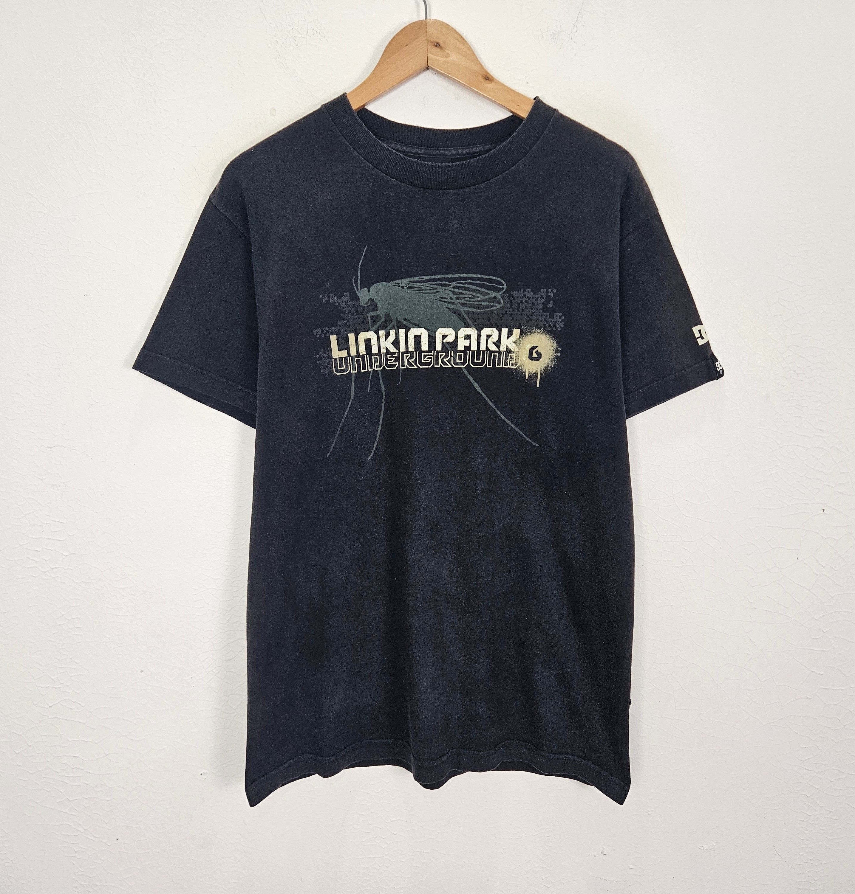 DC × Vintage Vtg.00s Linkin Park Underground X DC shirt Size US M / EU 48-50 / 2 - 2 Thumbnail