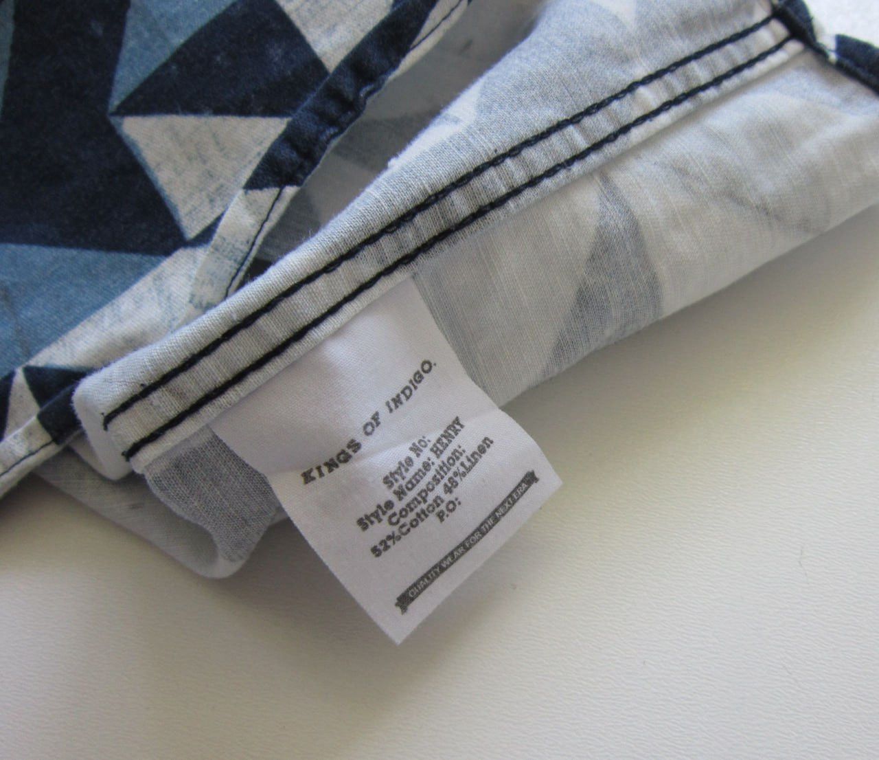 Kings Of Indigo Kings Of Indigo KOI Henri Long Sleeve Shirt Size US XL / EU 56 / 4 - 5 Thumbnail