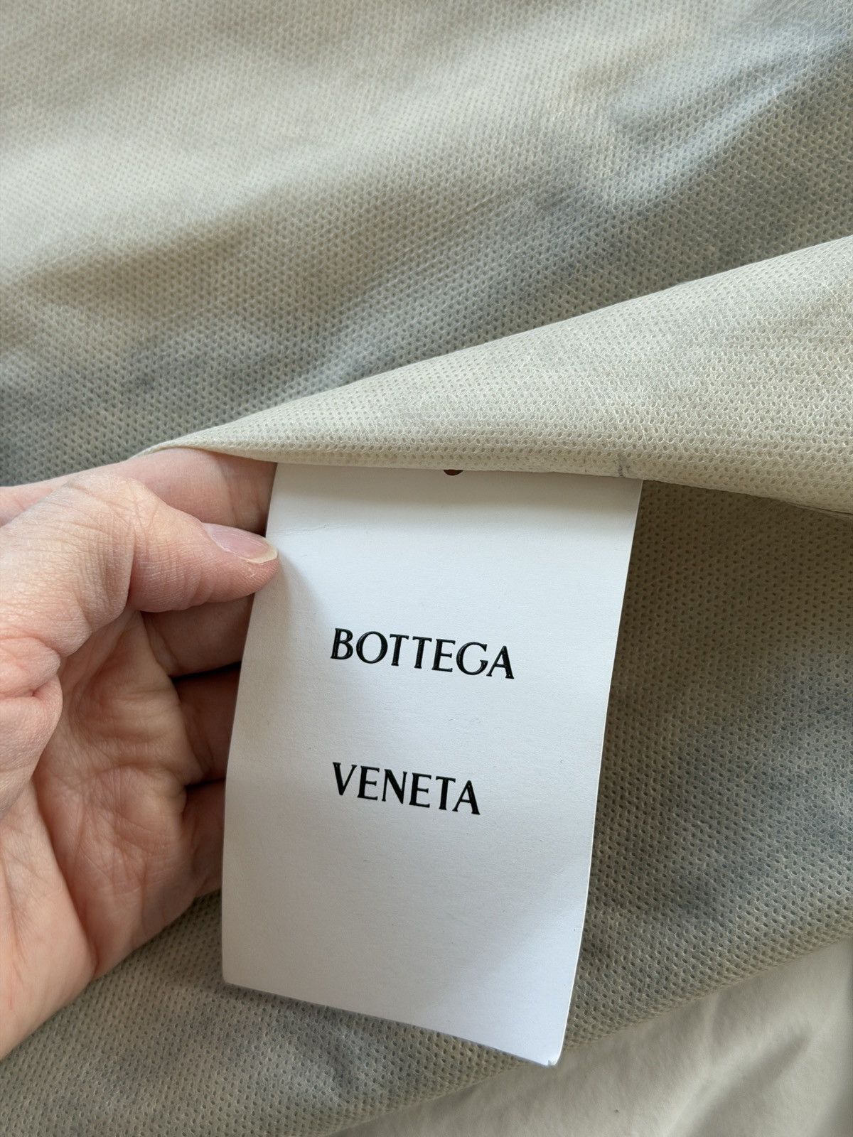 Bottega Veneta BNWT Light Blue Printed Denim Leather Straight Leg Pants 50 Size US 34 / EU 50 - 18 Thumbnail