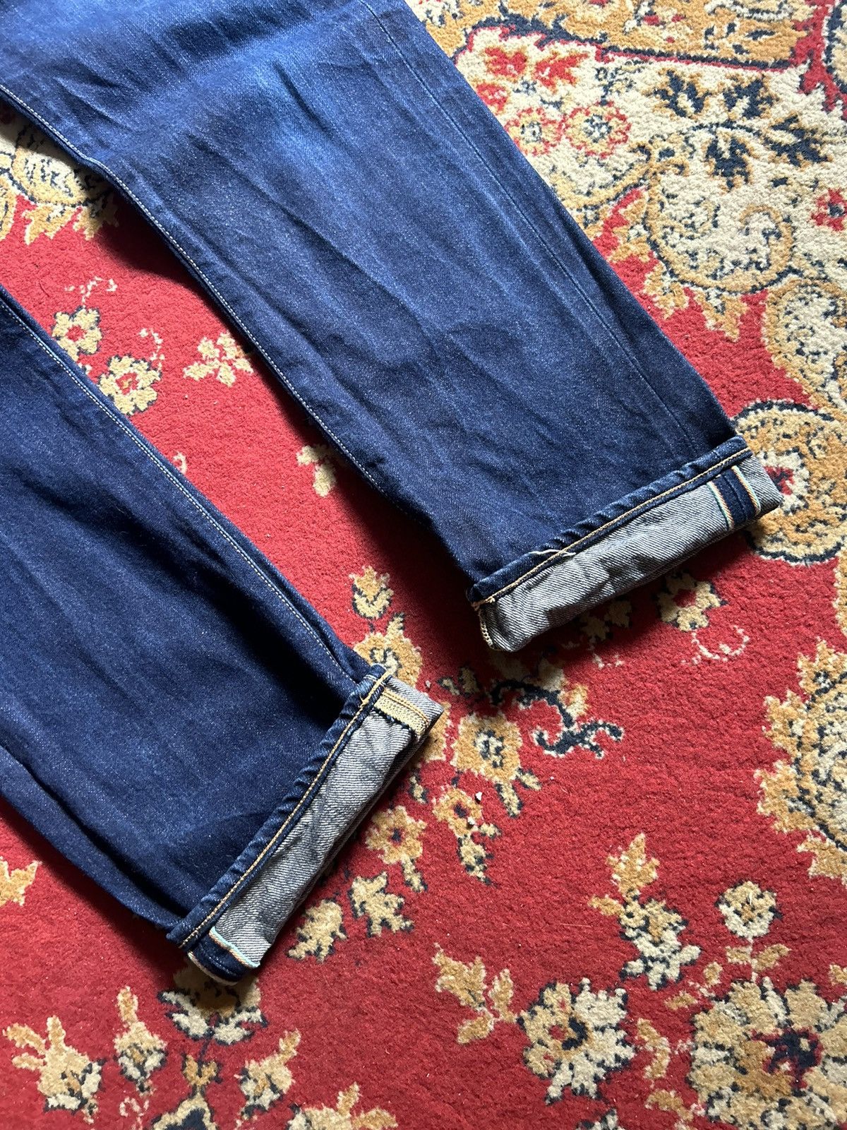 Edwin Edwin Selvedge Japanese Denim Pants 33x32 Size US 33 - 2 Thumbnail