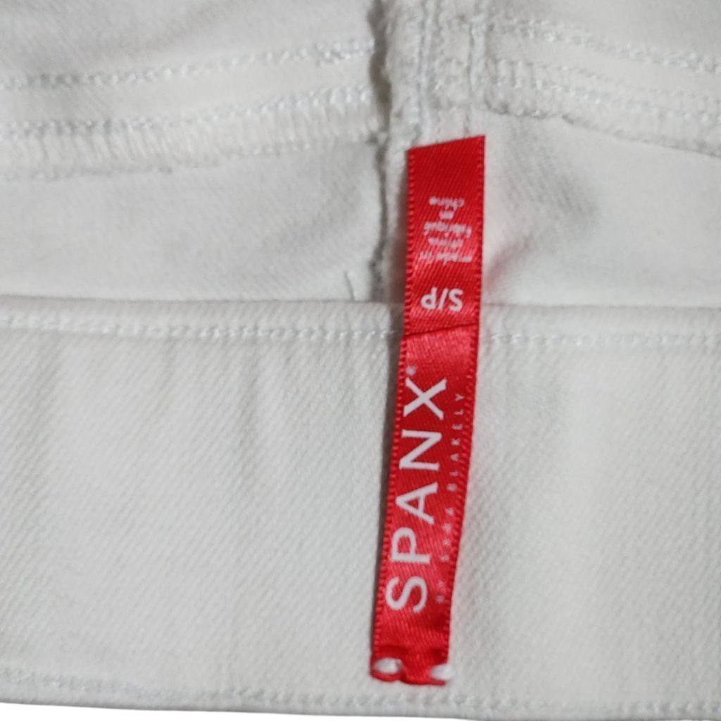 Spanx Women's SPANX Jeans White Distressed Size S Size 28" / US 6 / IT 42 - 6 Thumbnail
