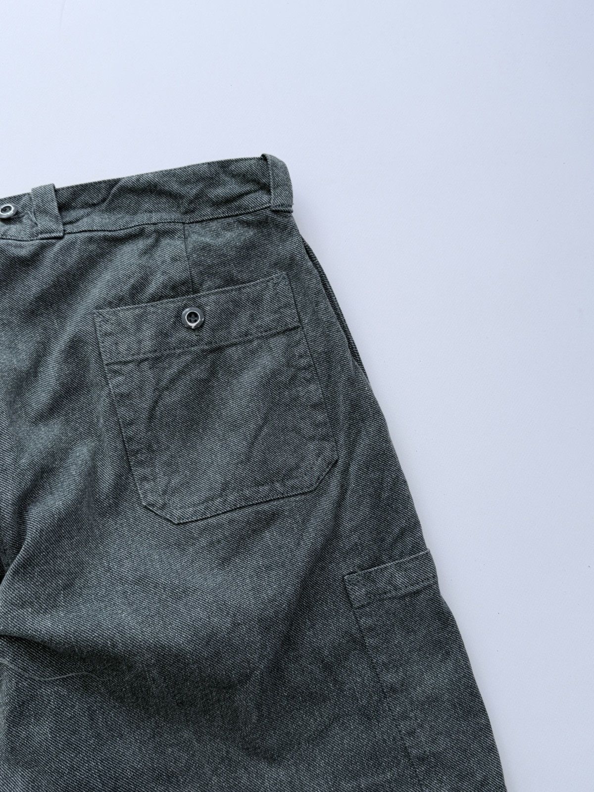 Le Laboureur Vintage 60s Swiss Work Denim Pants Size US 34 / EU 50 - 7 Thumbnail