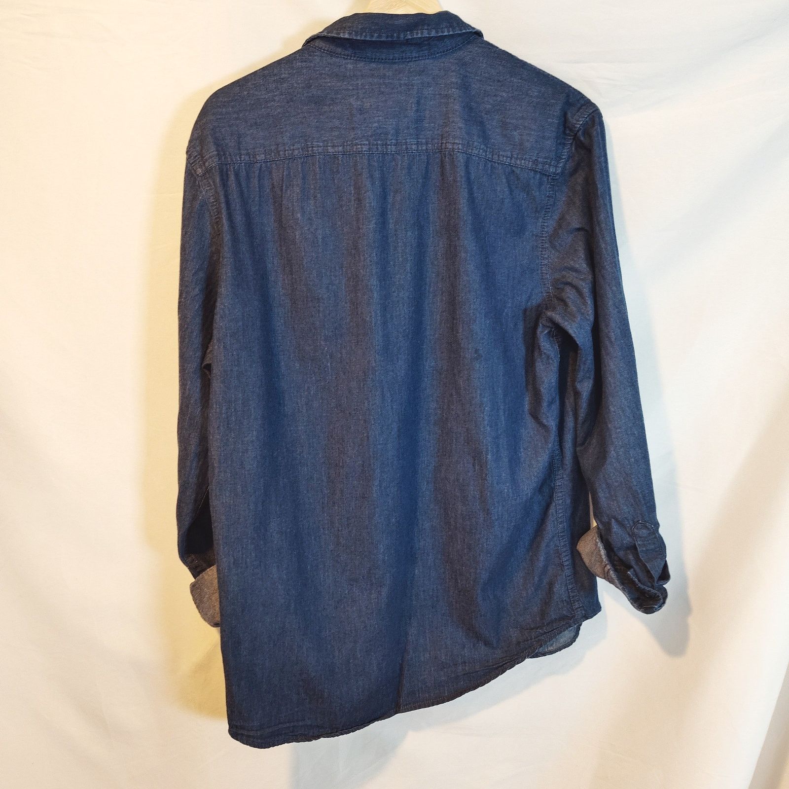 American Rag American Rag Chambray Button Down Shirt Medium Cotton Denim Size US M / EU 48-50 / 2 - 3 Thumbnail
