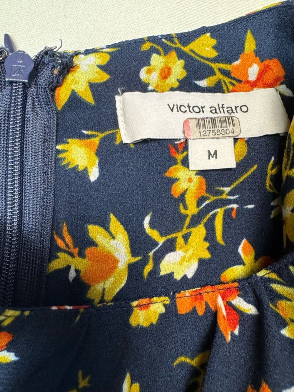 Other Victor Alfaro Watercolor Floral Long Sleeve Midi Dress Size Size M / US 6-8 / IT 42-44 - 7 Thumbnail