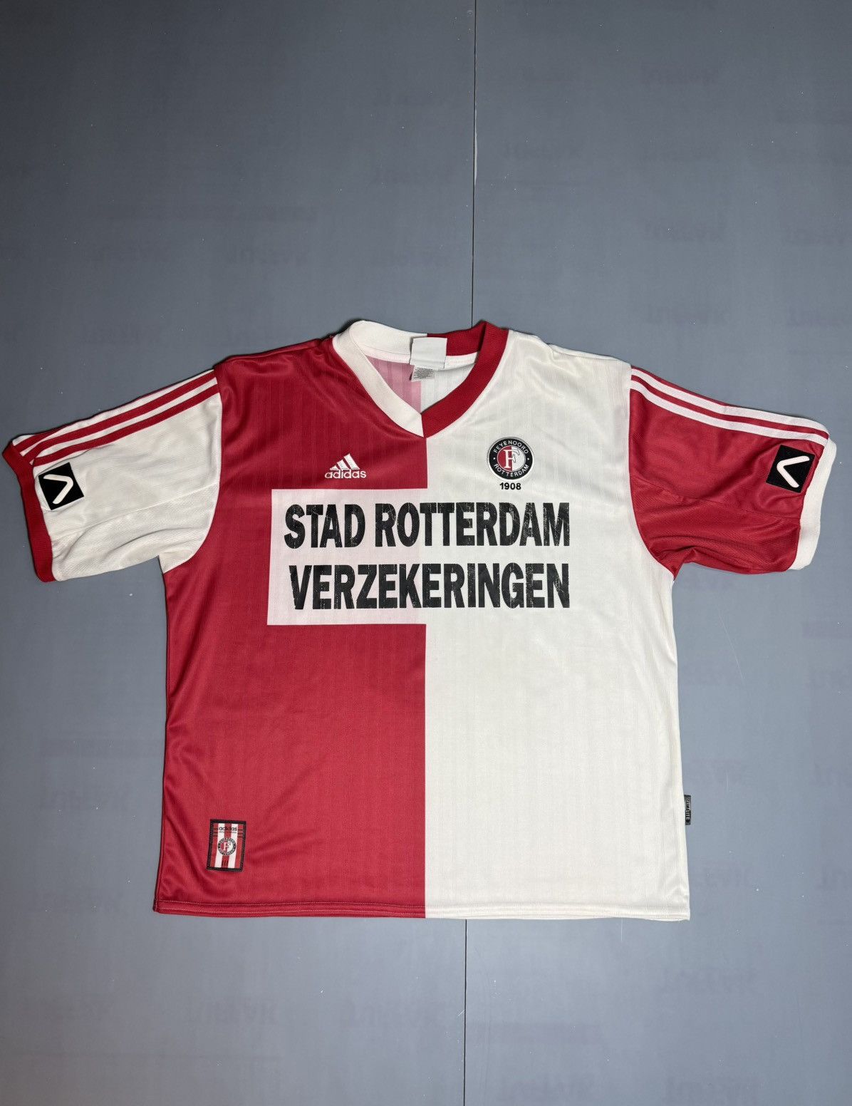 Adidas Vintage 1999-2000 Adidas Feyenoord Soccer Jersey XL Size US XL / EU 56 / 4 - 1 Thumbnail