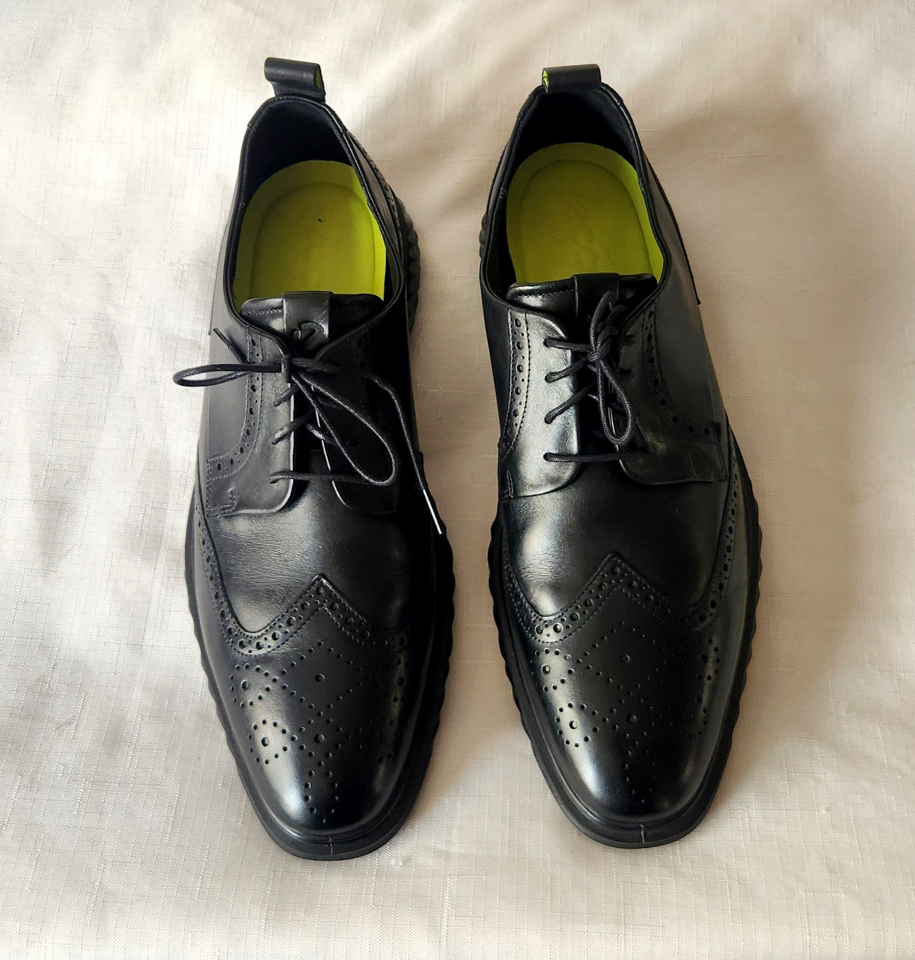 Ecco ECCO Men's ST.1 Hybrid Lite Wingtip Brogue Size 13 Golf Size US 13 / EU 46 - 3 Thumbnail