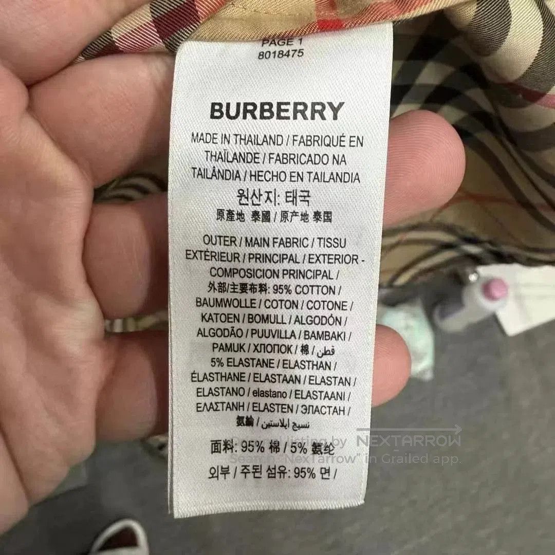 Burberry Burberry Check Shirt UK4. Size XXS / US 00 / IT 34 - 4 Thumbnail