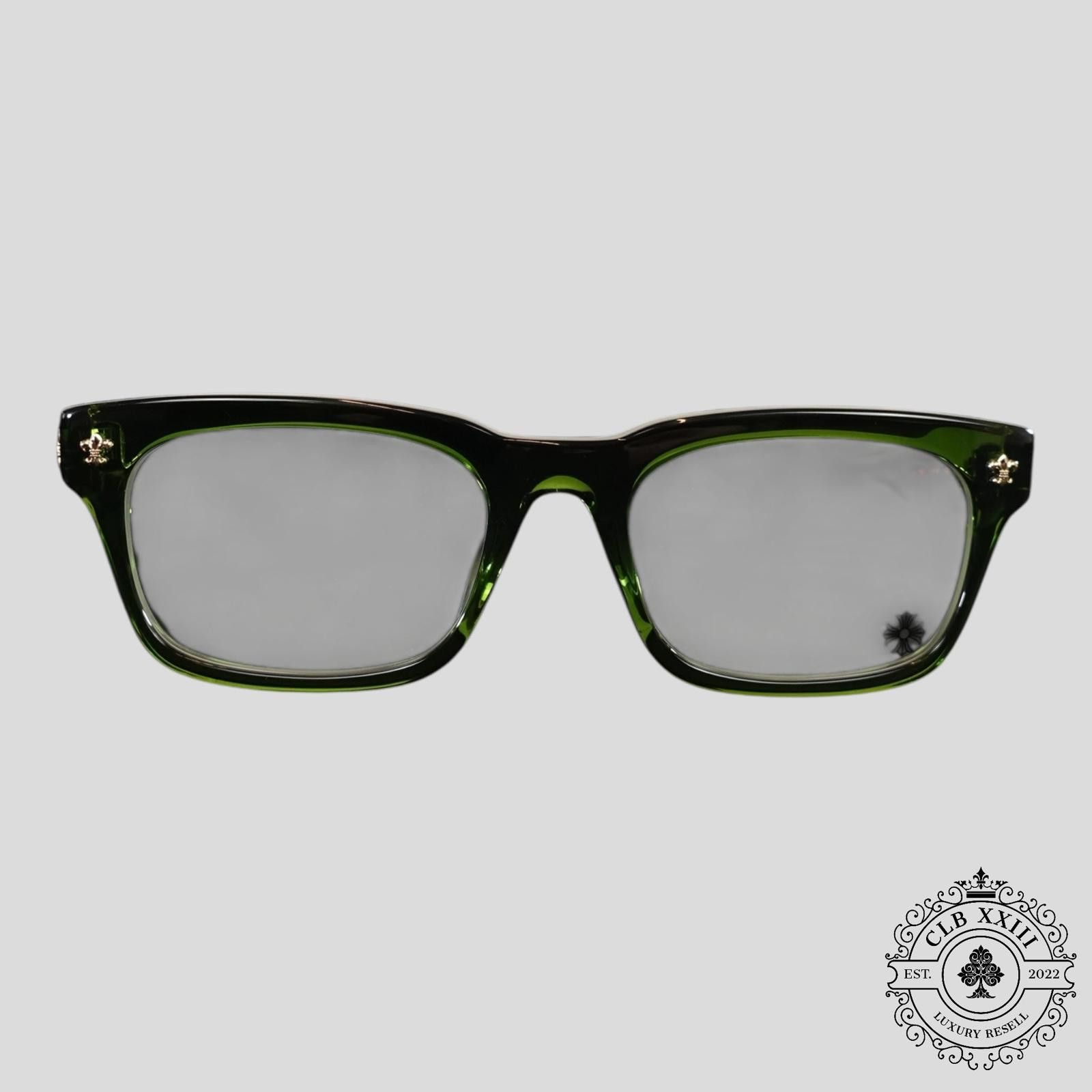 Chrome Hearts Chrome Hearts Gittin Any? Glasses in Green Size ONE SIZE - 2 Thumbnail