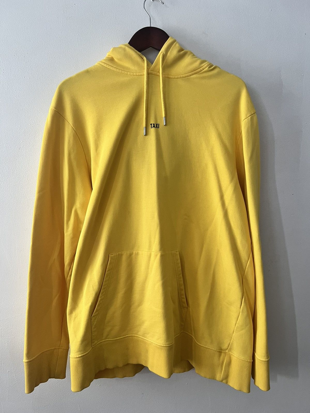 image of Helmut Lang Taxi Hoodie in Yellow, Men's (Size 2XL)