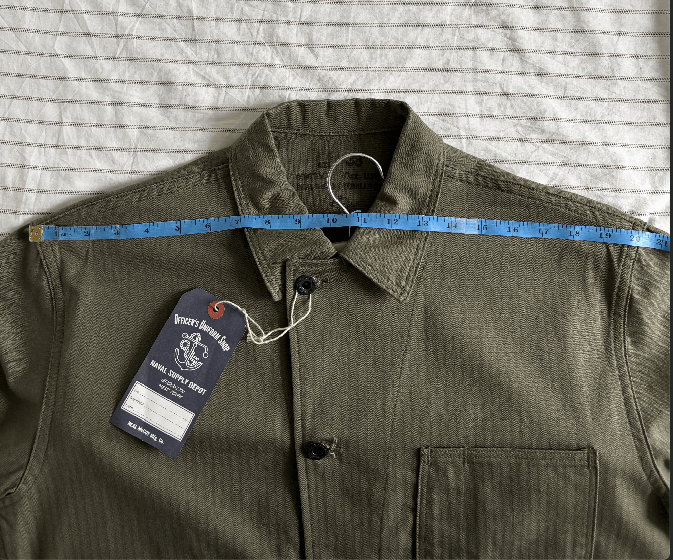 The Real McCoy's The Real McCoy's N-3 (Model 220) Olive - Size 38 Size US M / EU 48-50 / 2 - 7 Thumbnail