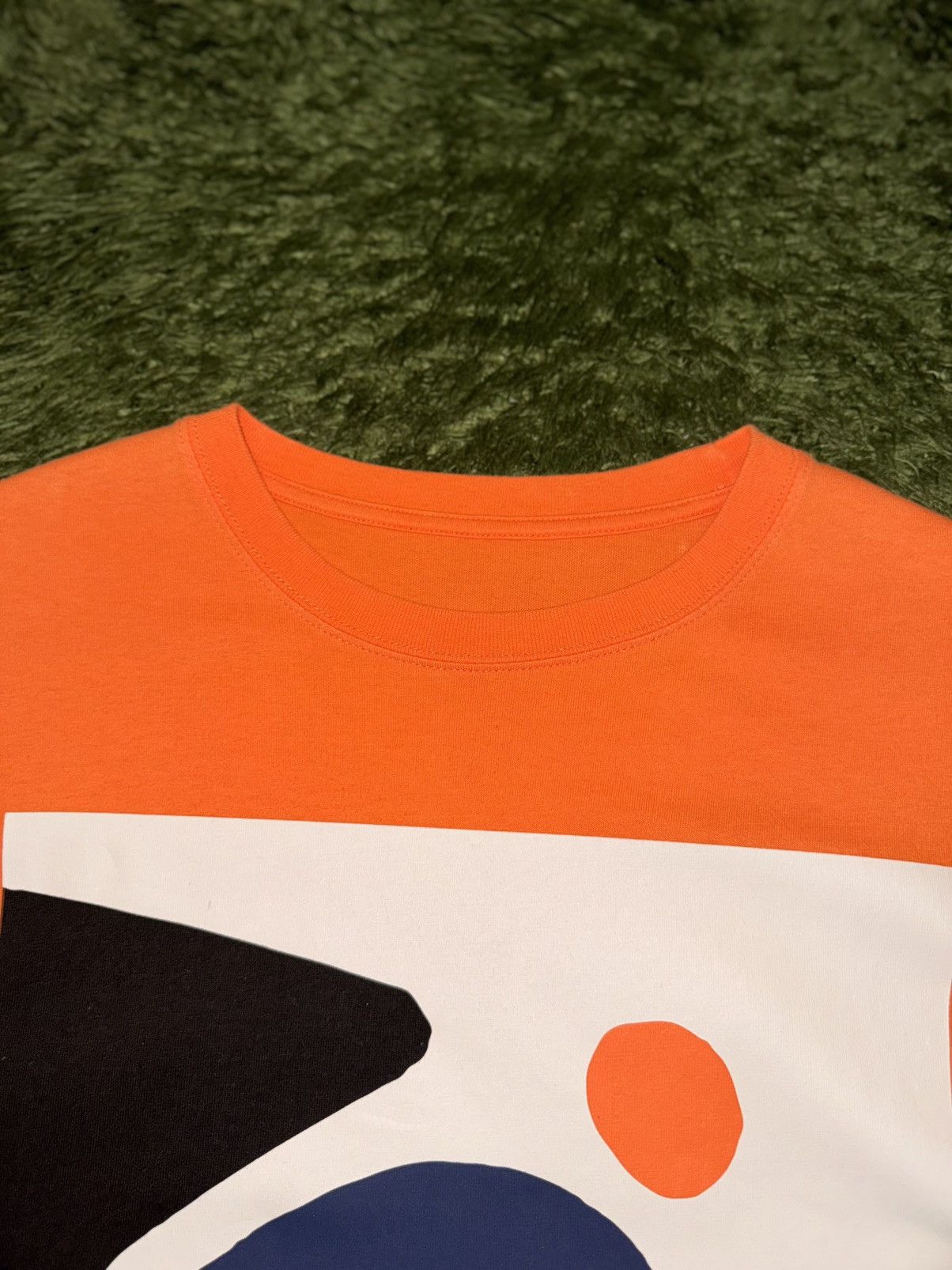 Heron Preston [M] Heron Preston “Martha” Graphic Loose Fit T-Shirt Orange Size US M / EU 48-50 / 2 - 3 Thumbnail