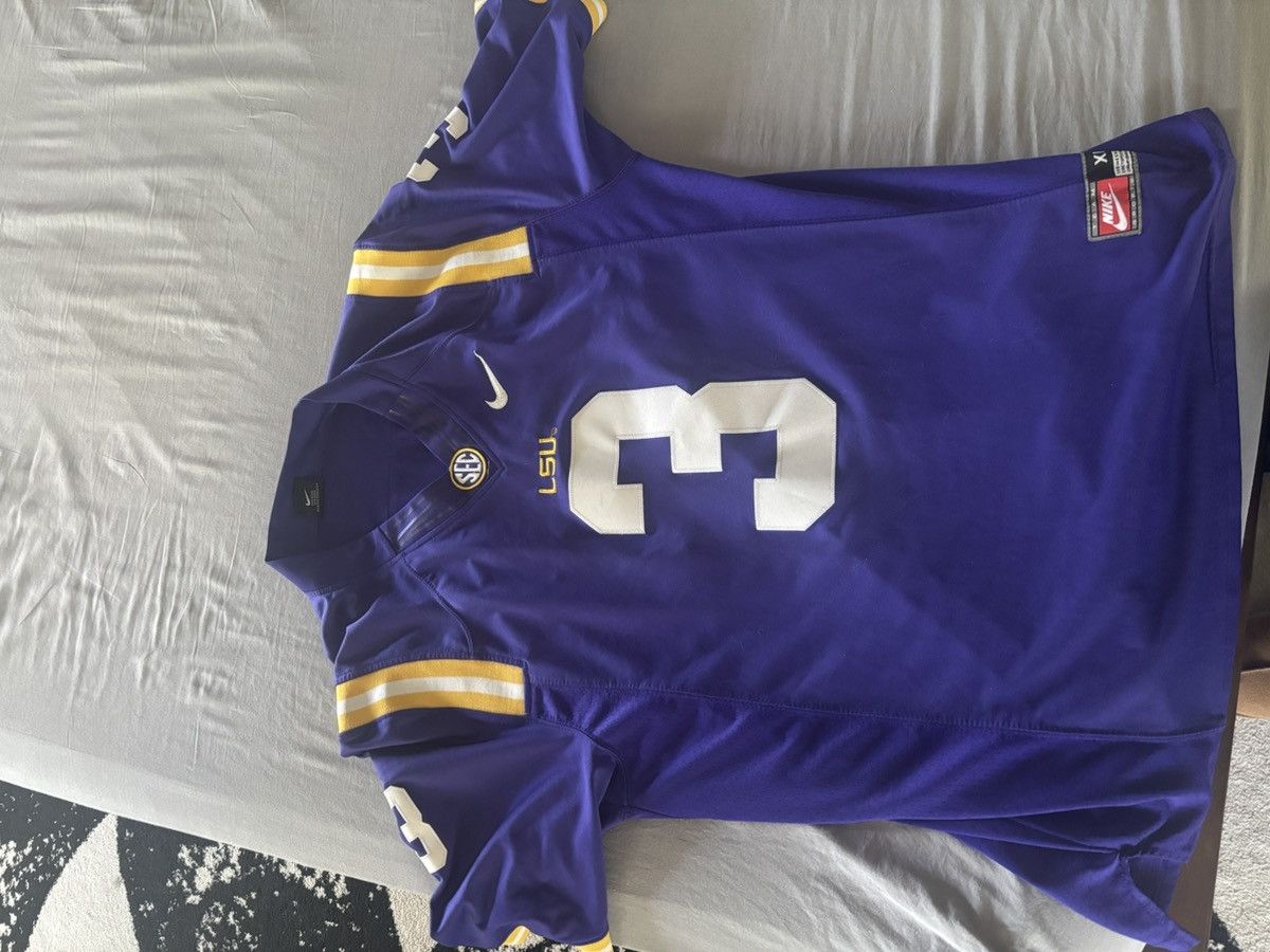 Nike Nike LSU NCAA Football Odell Beckham Jr. Jersey Size US XL / EU 56 / 4 - 1 Thumbnail