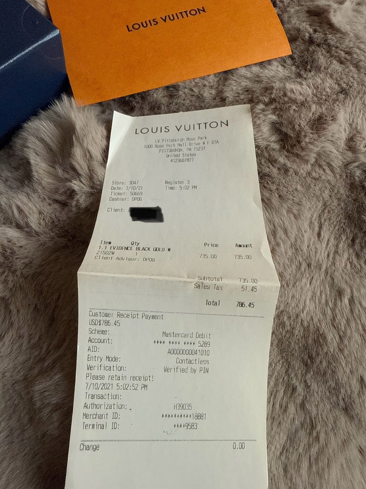 Louis Vuitton × Virgil Abloh Louis Vuitton 1.1 Evidence Size ONE SIZE - 8 Thumbnail