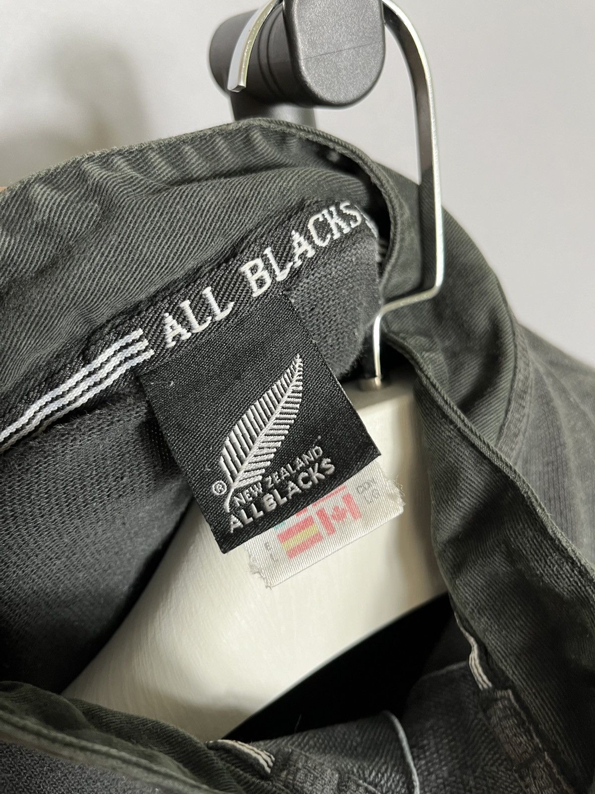 Vintage Adidas New Zealand All Blacks Rugby Union 2000 long sleeve Size US L / EU 52-54 / 3 - 5 Thumbnail