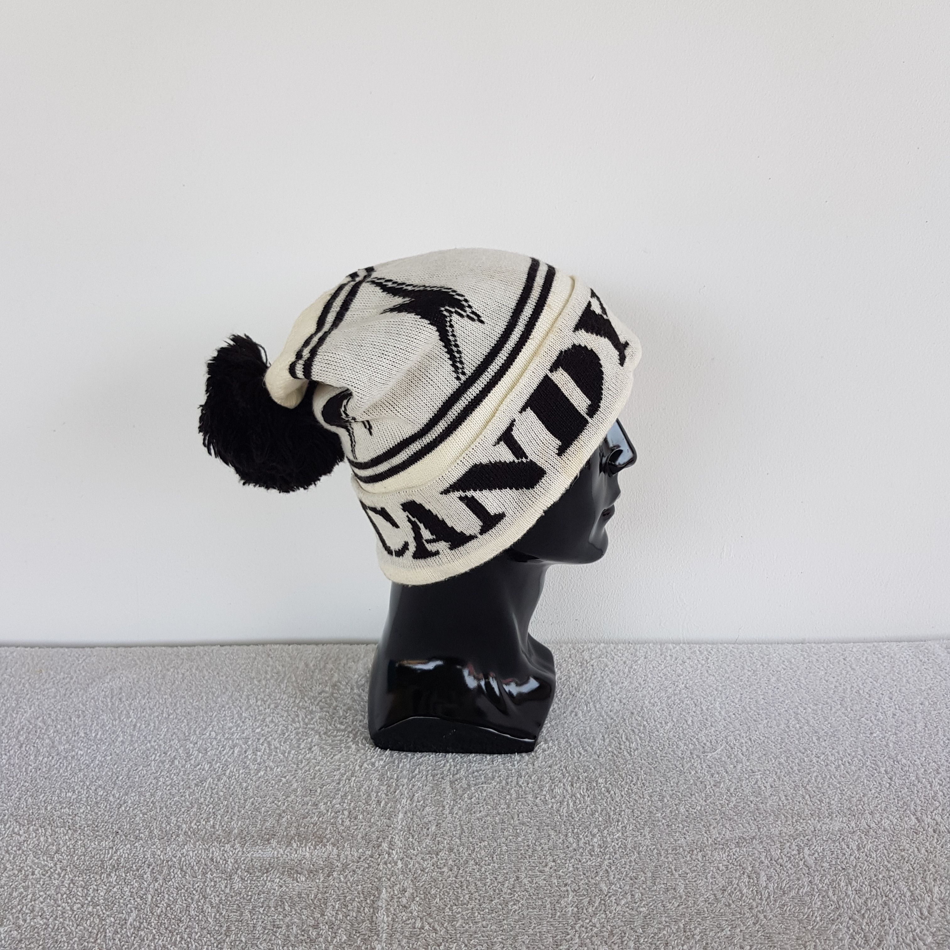 Japanese Brand Vintage Candy Rock Beanie Pom Pom Snow Caps Hats Size ONE SIZE - 3 Thumbnail
