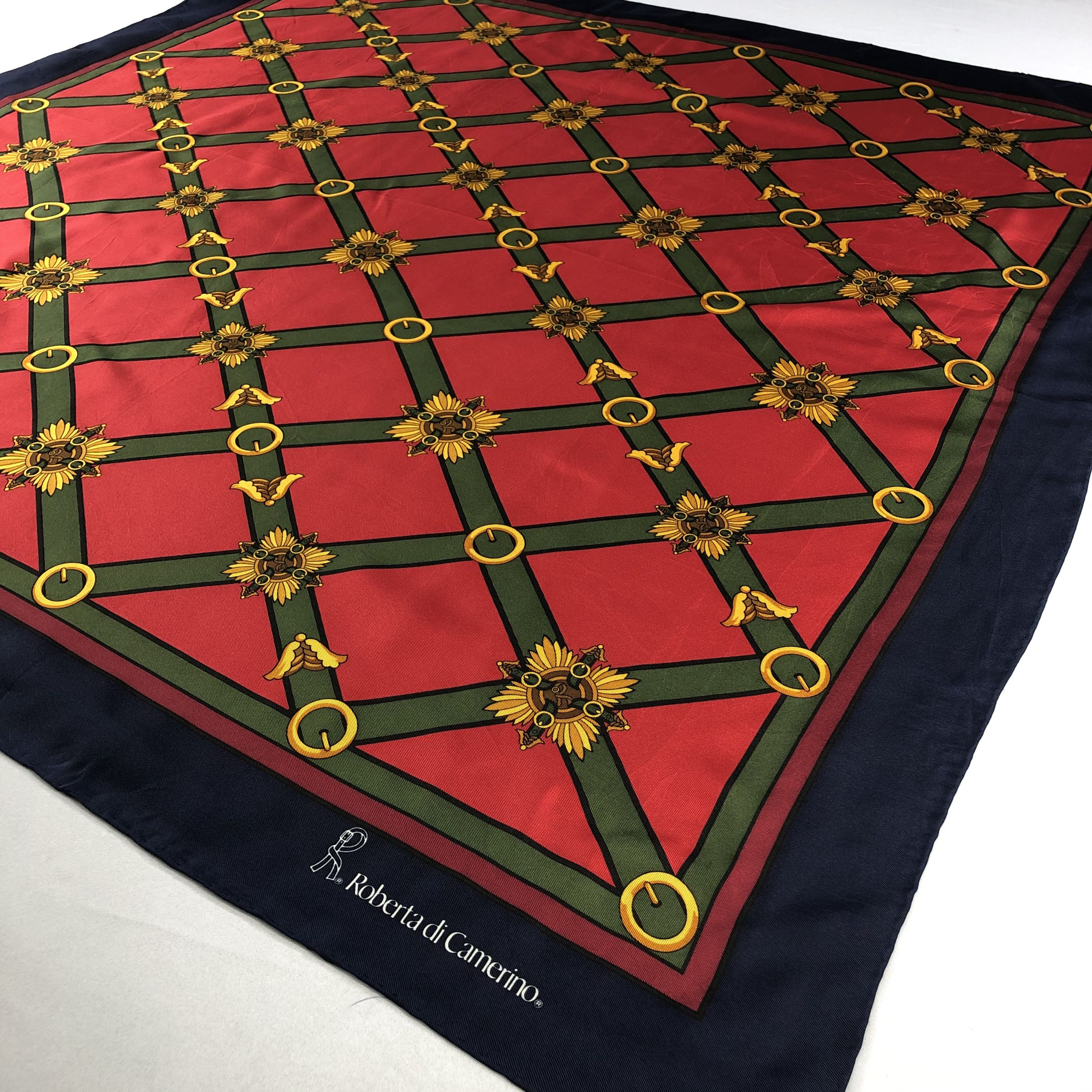 Roberta di Camerino Vintage Roberta Di Camerino Silk Scarf Size ONE SIZE - 3 Thumbnail