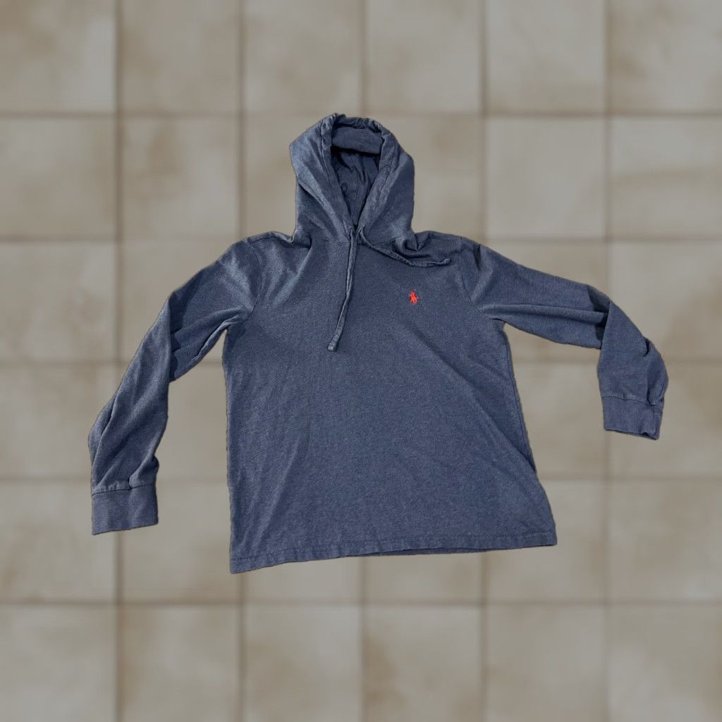 Polo Ralph Lauren Polo Ralph Lauren Hoodie Mens Small Blue Graphic Long Sleeve Pullover pony Shirt Size US S / EU 44-46 / 1 - 1 Thumbnail