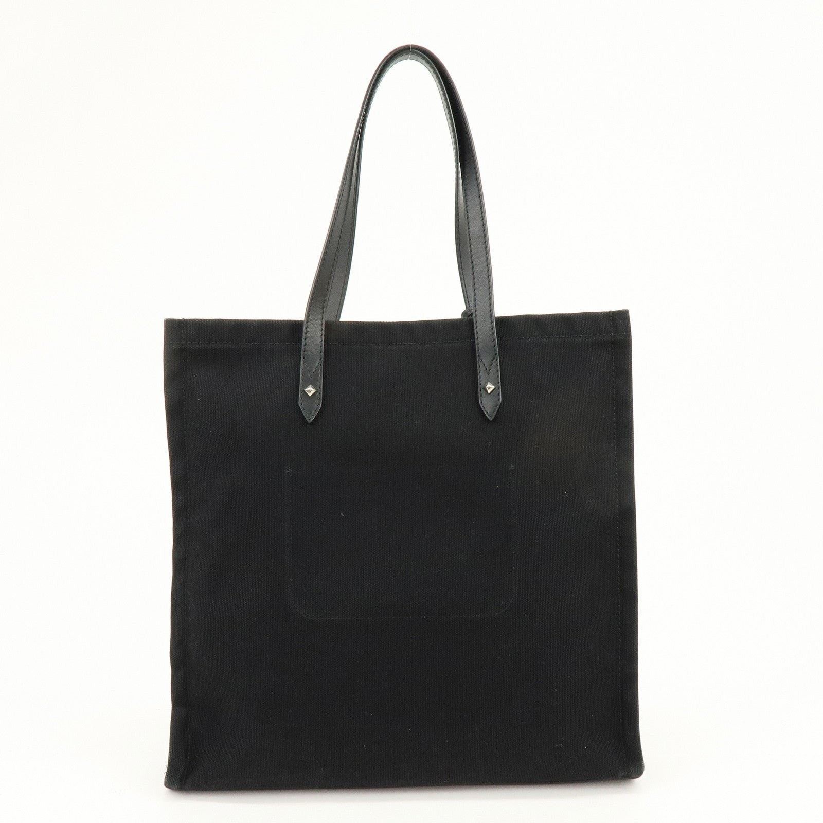 Jimmy Choo Jimmy Choo Logo Canvas Tote Black Size ONE SIZE - 2 Thumbnail