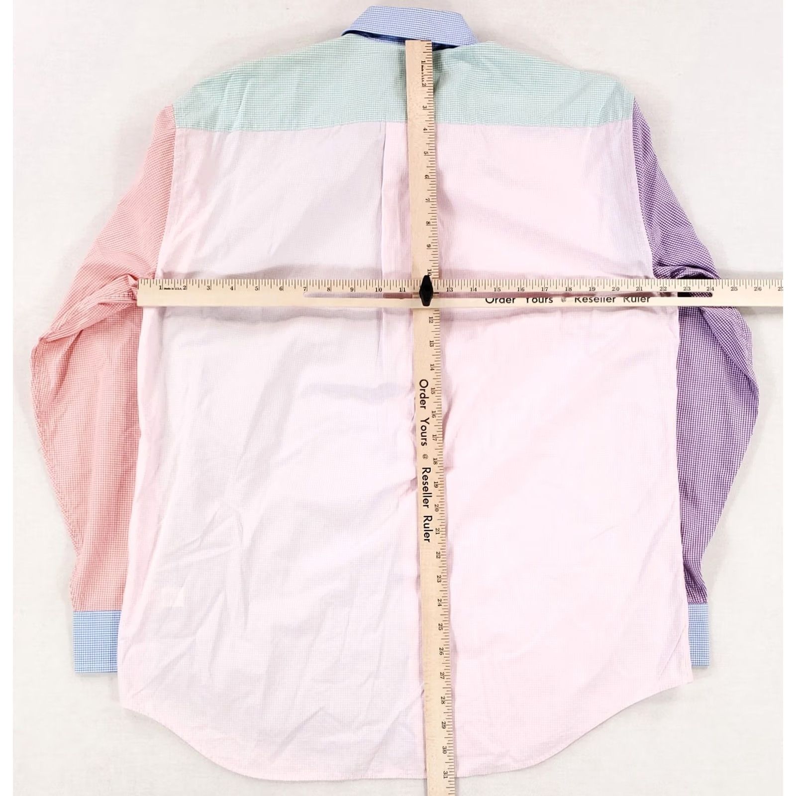 Vineyard Vines Vineyard Vines Button-Up Shirt Long Sleeve Color Block Whale Mens M Multicolor Check Shirt Size US M / EU 48-50 / 2 - 5 Thumbnail