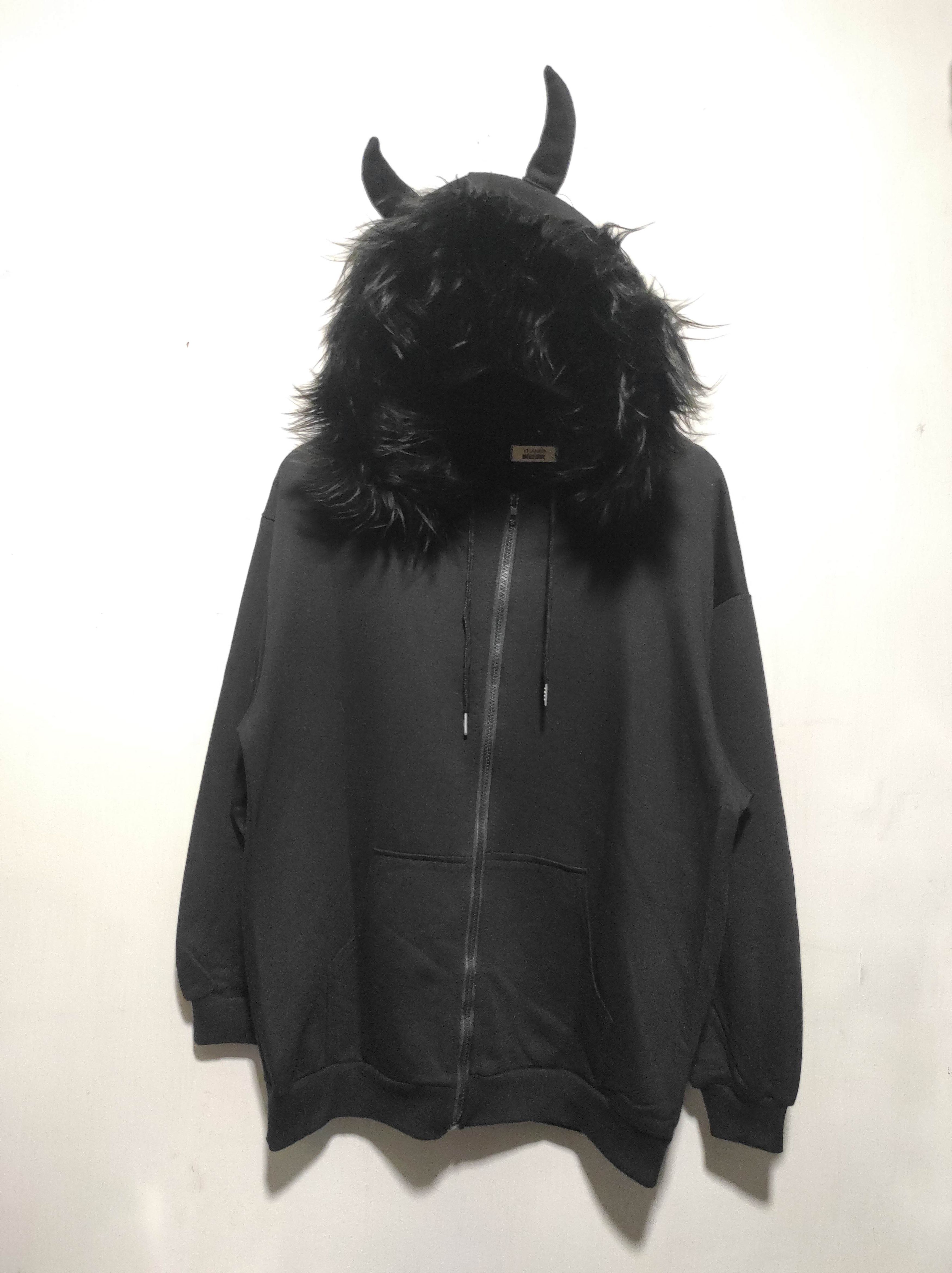 Hysteric Glamour Yuanmi Studio Horn Zip Fur Hoodie i6w9 LBG style Size US L / EU 52-54 / 3 - 2 Thumbnail
