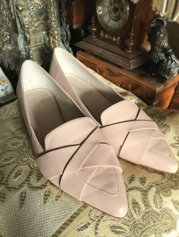 Cole Haan Womens Leather Pink Shoes by Cole Haan Size US 8 / IT 38 - 2 Thumbnail